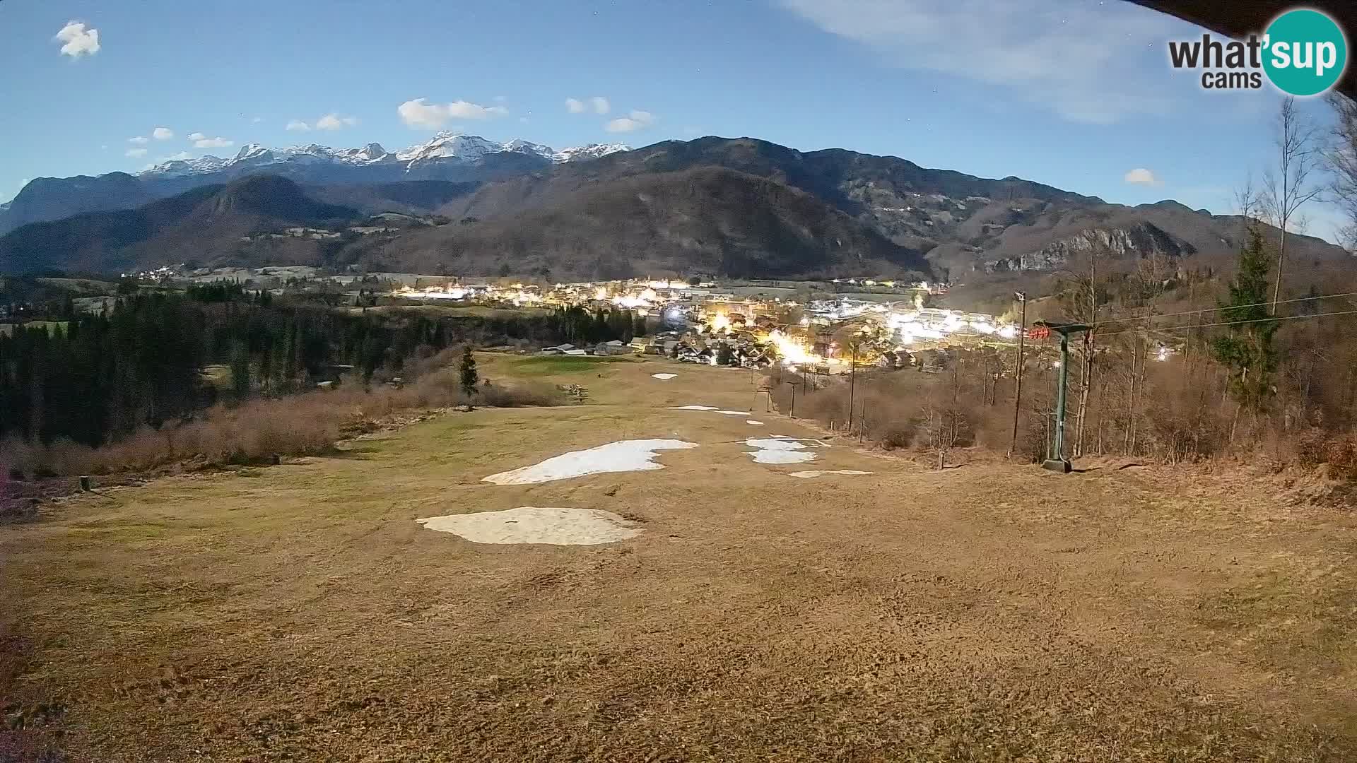 Webcam Bohinjska Bistrica – Vista live dalla stazione sciistica Kozji Hrbet