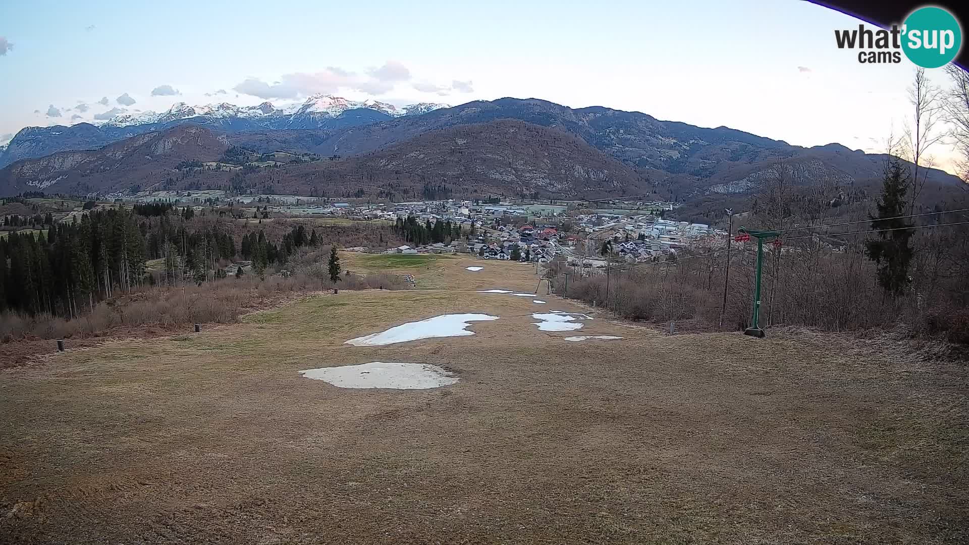 Webcam Bohinjska Bistrica – Vue en direct depuis la station de ski Kozji Hrbet
