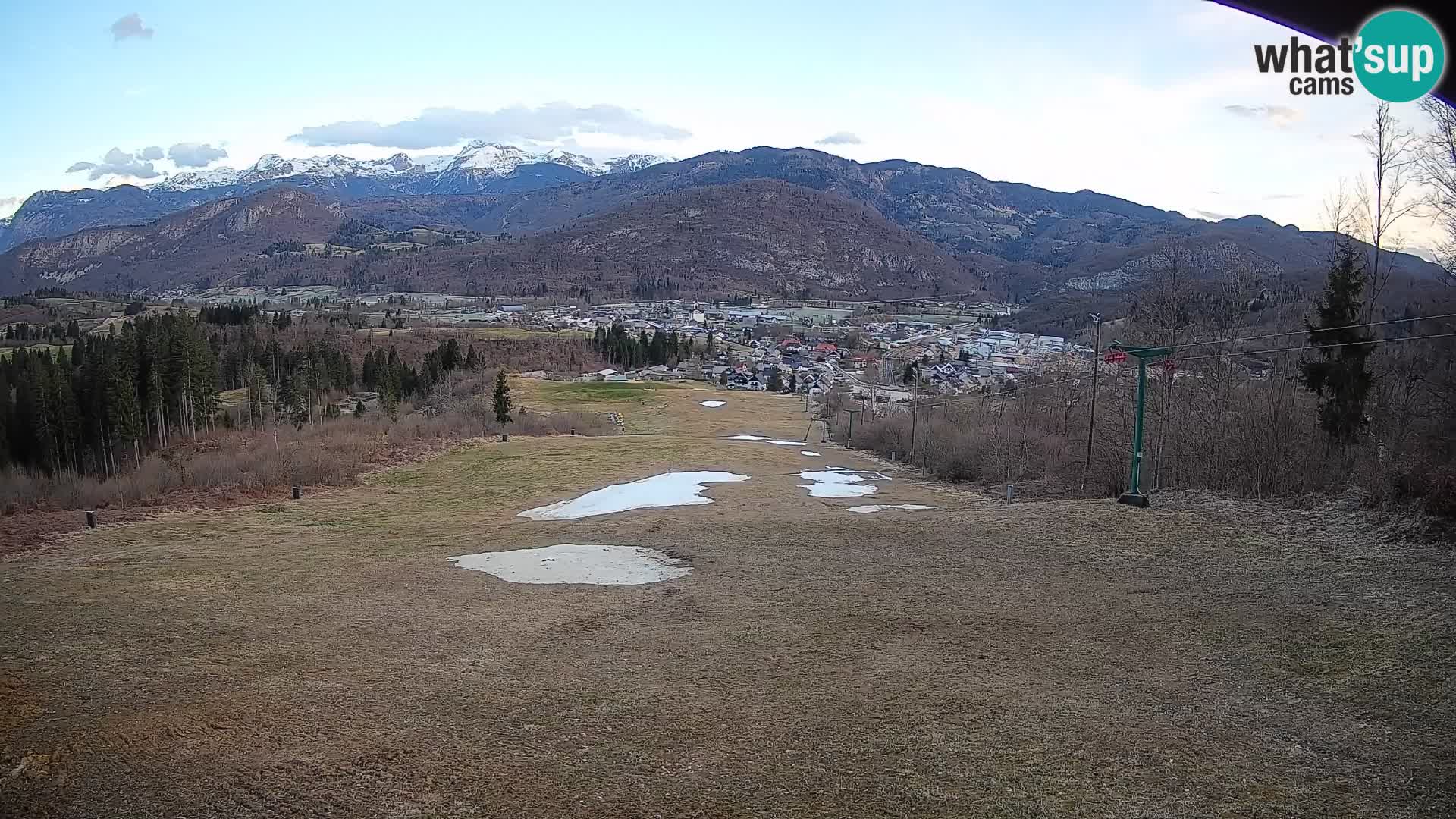 Webcam Bohinjska Bistrica – Vue en direct depuis la station de ski Kozji Hrbet