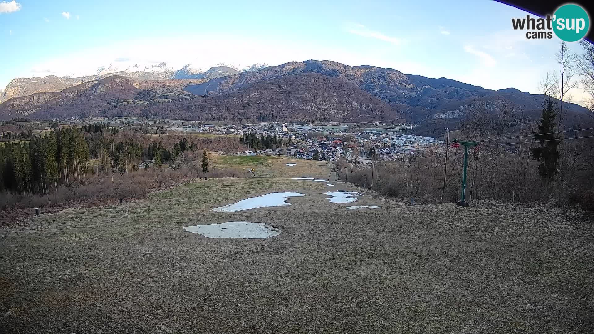 Webcam Bohinjska Bistrica – Live View from Kozji Hrbet Ski Station