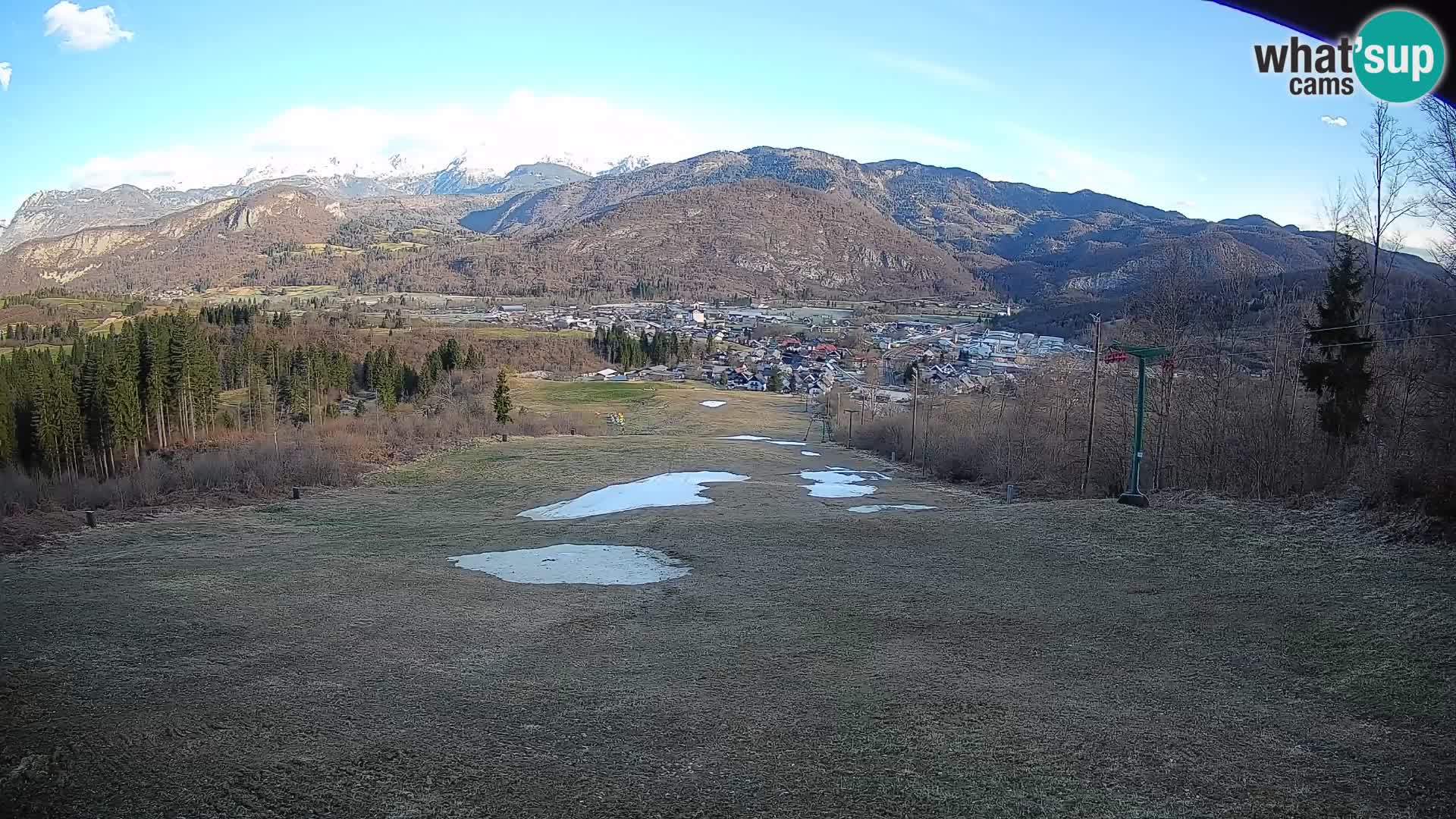Webcam Bohinjska Bistrica – Vue en direct depuis la station de ski Kozji Hrbet