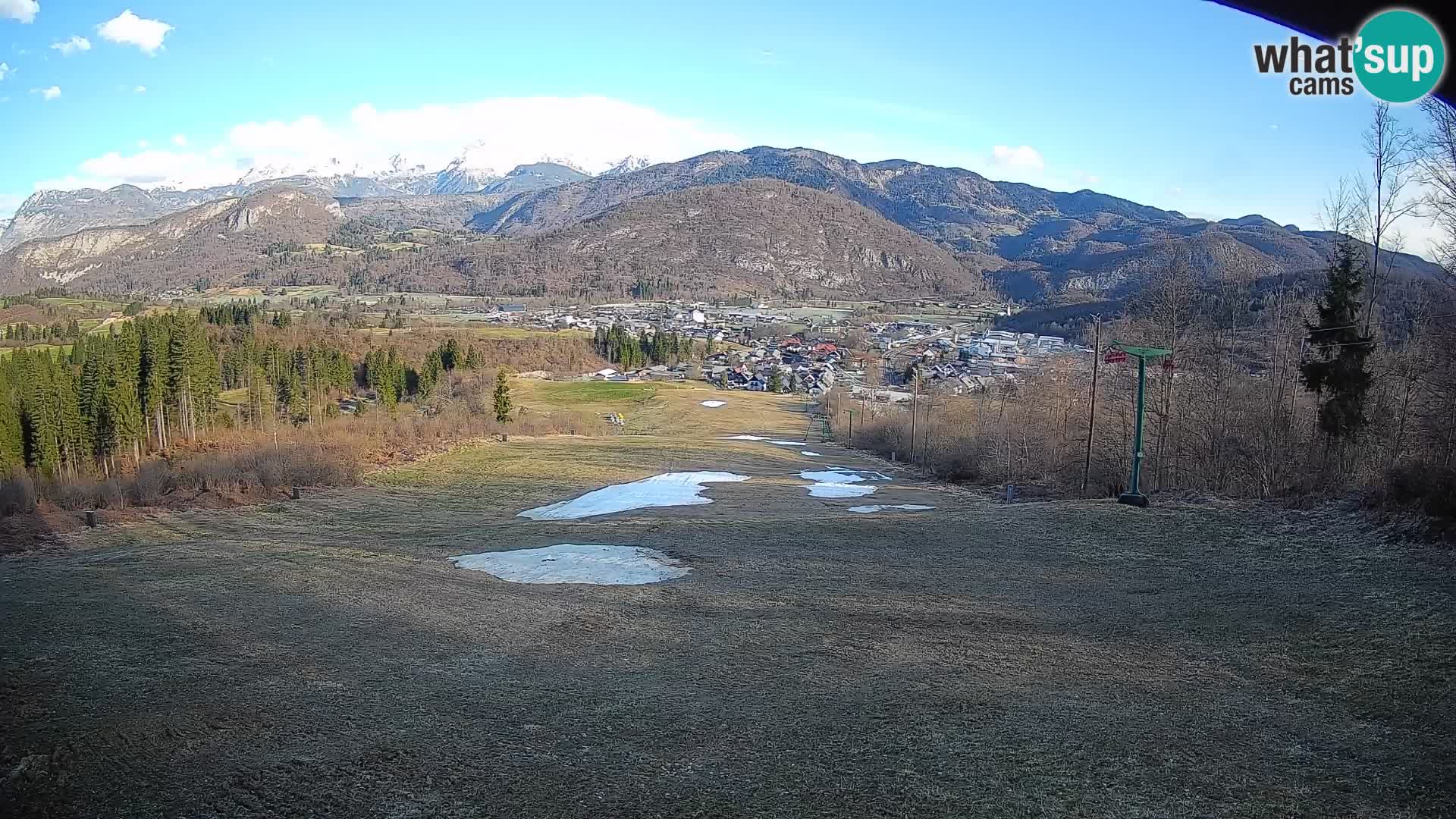 Webcam Bohinjska Bistrica – Live View from Kozji Hrbet Ski Station