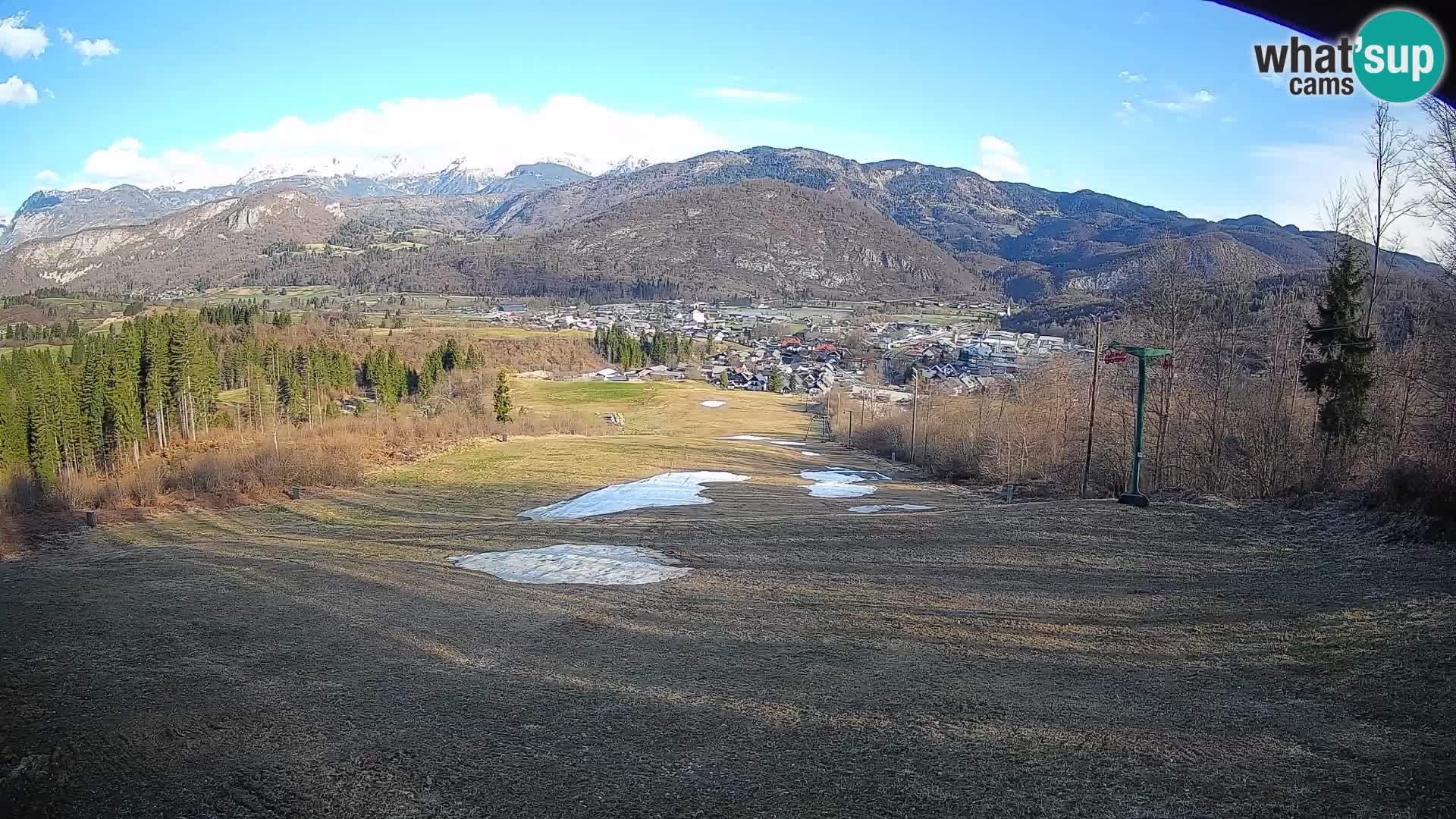 Webcam Bohinjska Bistrica – Vue en direct depuis la station de ski Kozji Hrbet