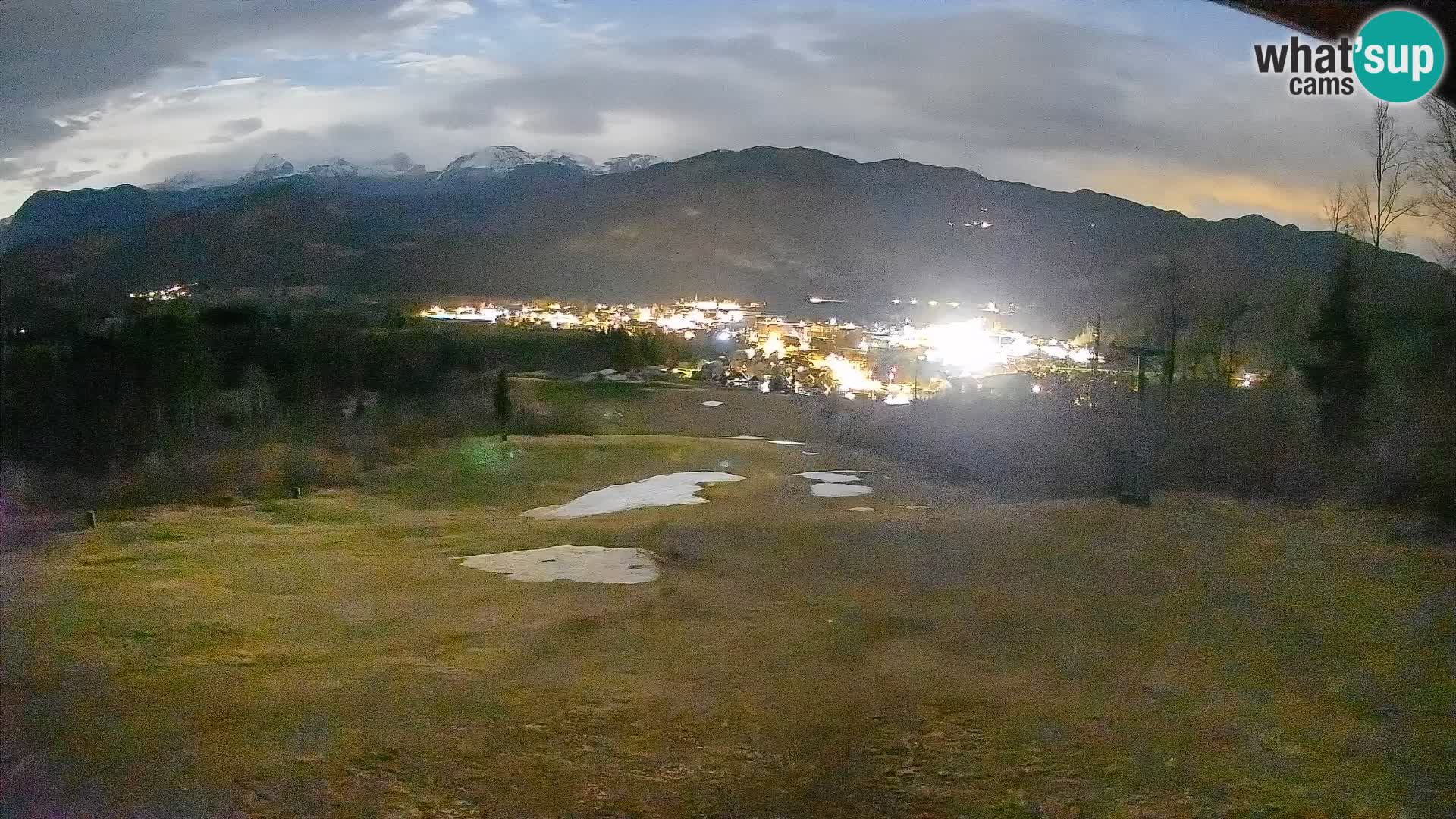 Spletna kamera Bohinjska Bistrica – Pogled v živo s smučišča Kozji Hrbet