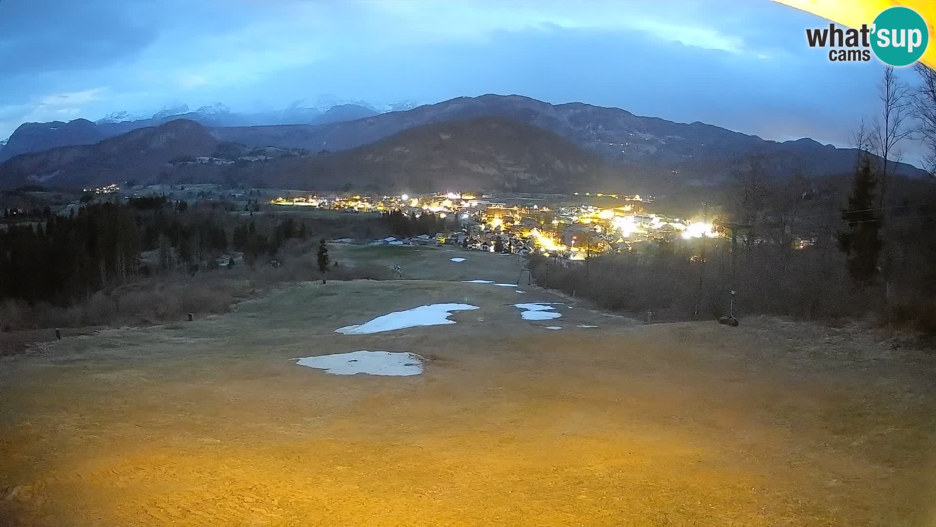 Webcam Bohinjska Bistrica – Vue en direct depuis la station de ski Kozji Hrbet