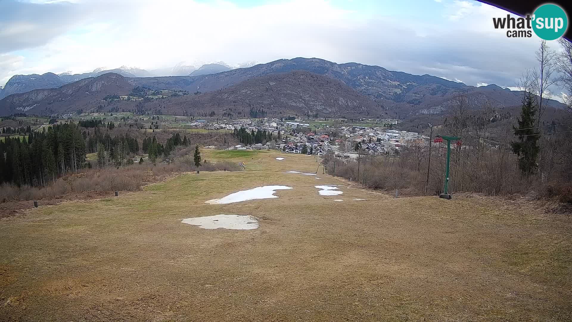 Webcam Bohinjska Bistrica – Live View from Kozji Hrbet Ski Station