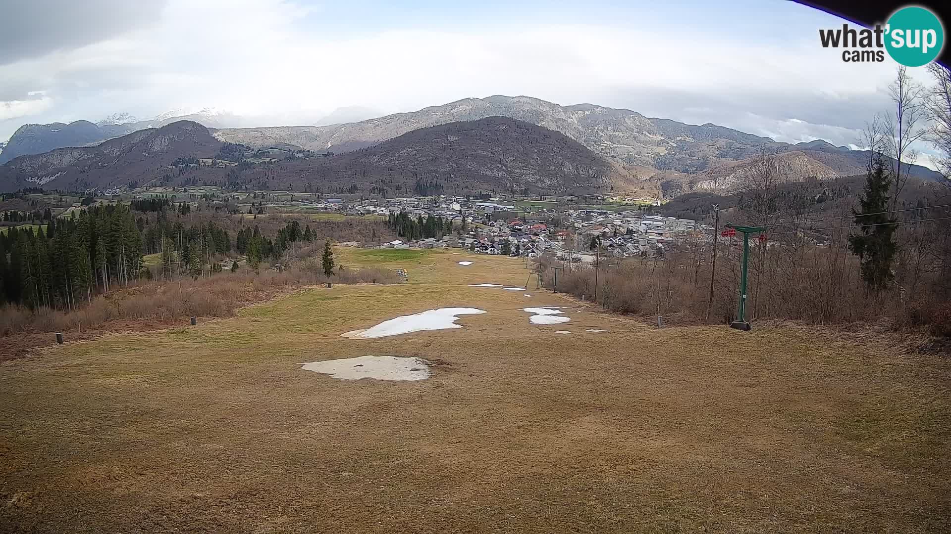 Webcam Bohinjska Bistrica – Live View from Kozji Hrbet Ski Station