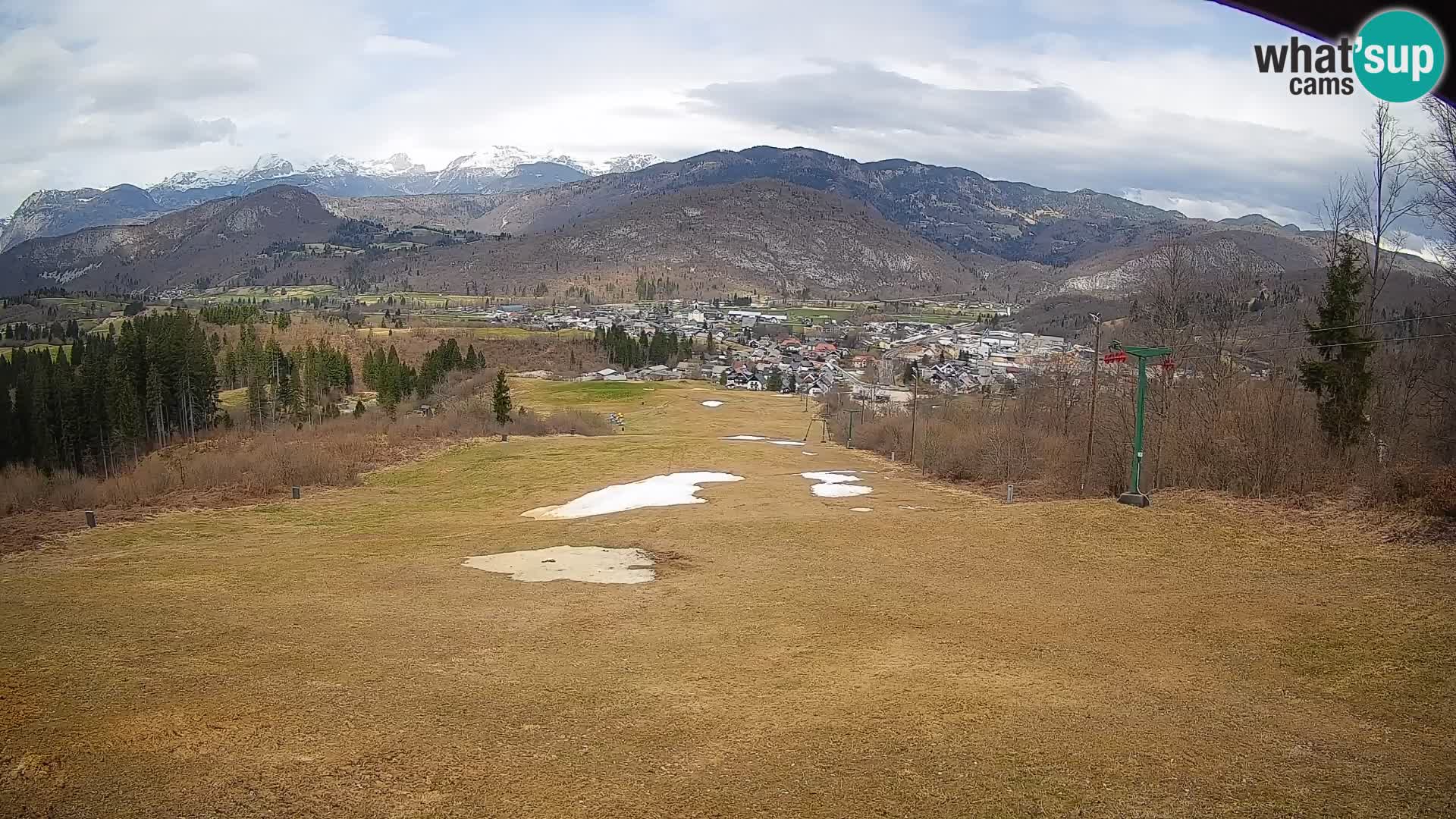Webcam Bohinjska Bistrica – Vue en direct depuis la station de ski Kozji Hrbet