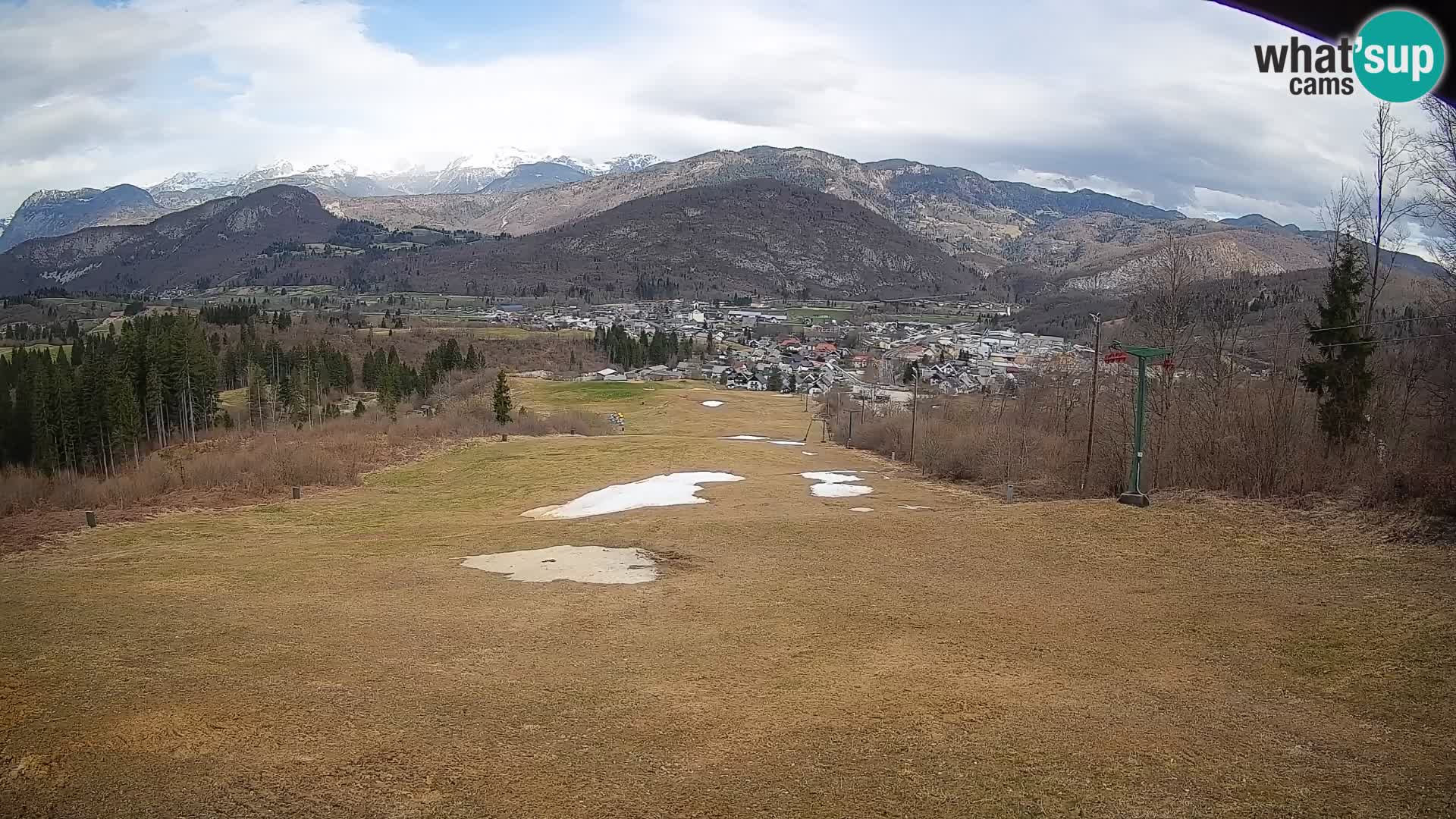 Spletna kamera Bohinjska Bistrica – Pogled v živo s smučišča Kozji Hrbet