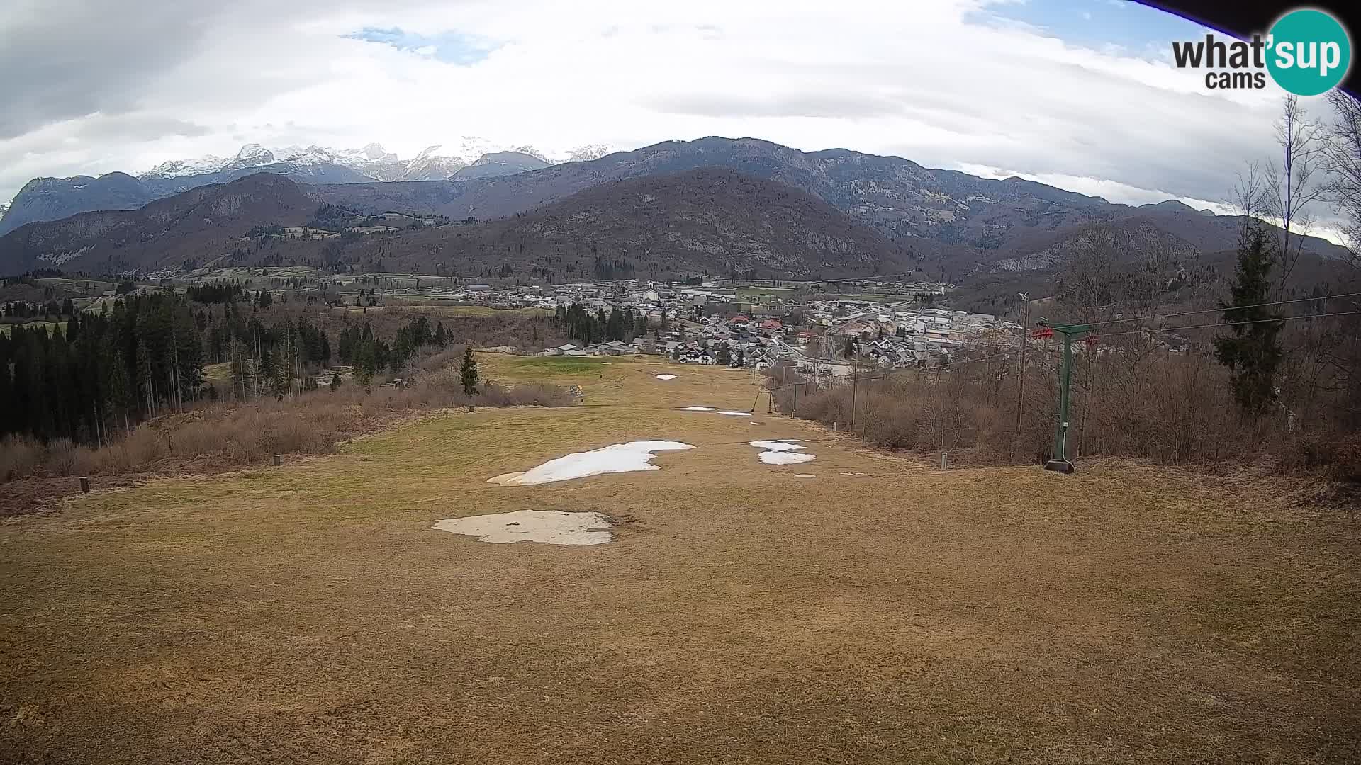 Spletna kamera Bohinjska Bistrica – Pogled v živo s smučišča Kozji Hrbet