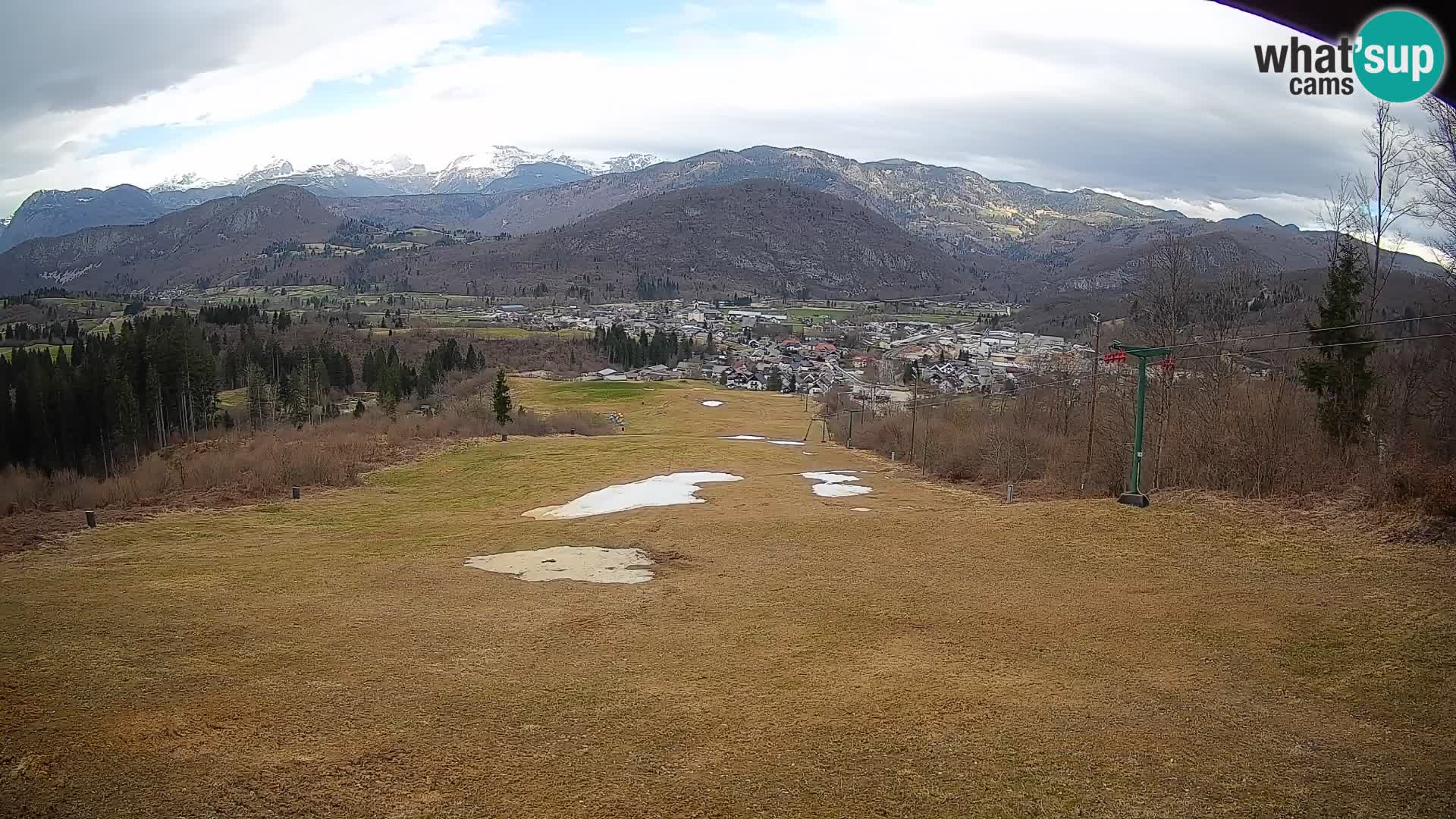 Spletna kamera Bohinjska Bistrica – Pogled v živo s smučišča Kozji Hrbet