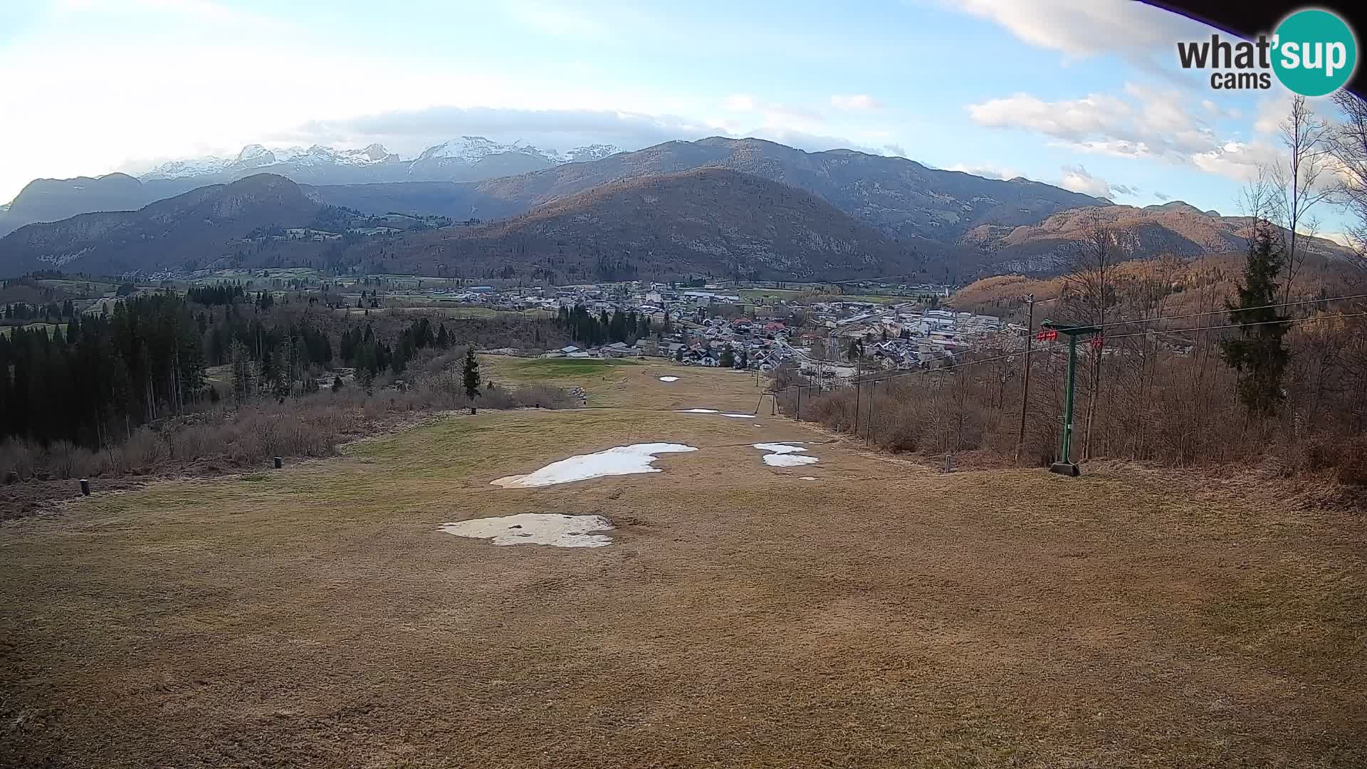 Webcam Bohinjska Bistrica – Vue en direct depuis la station de ski Kozji Hrbet