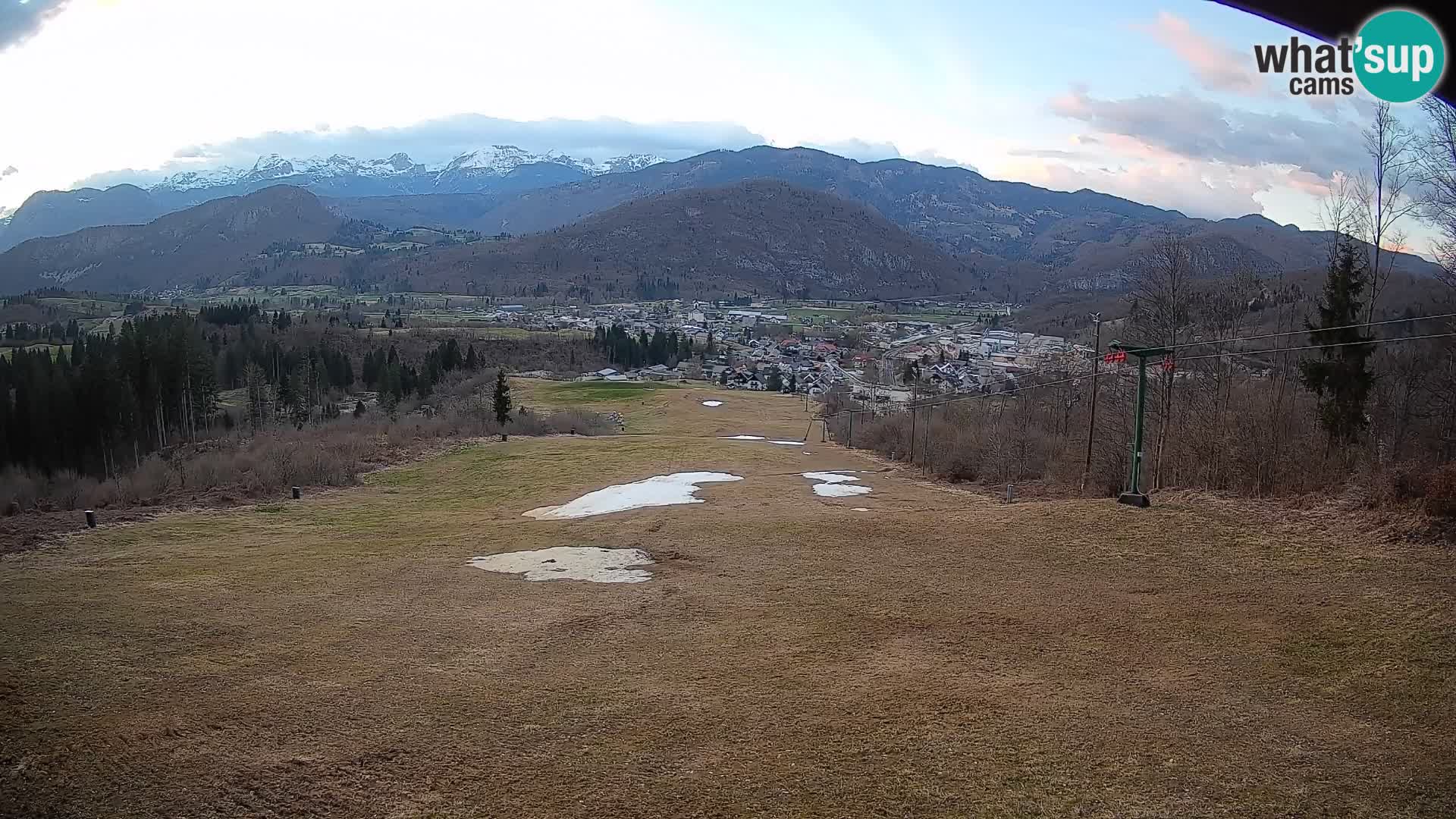 Webcam Bohinjska Bistrica – Live View from Kozji Hrbet Ski Station