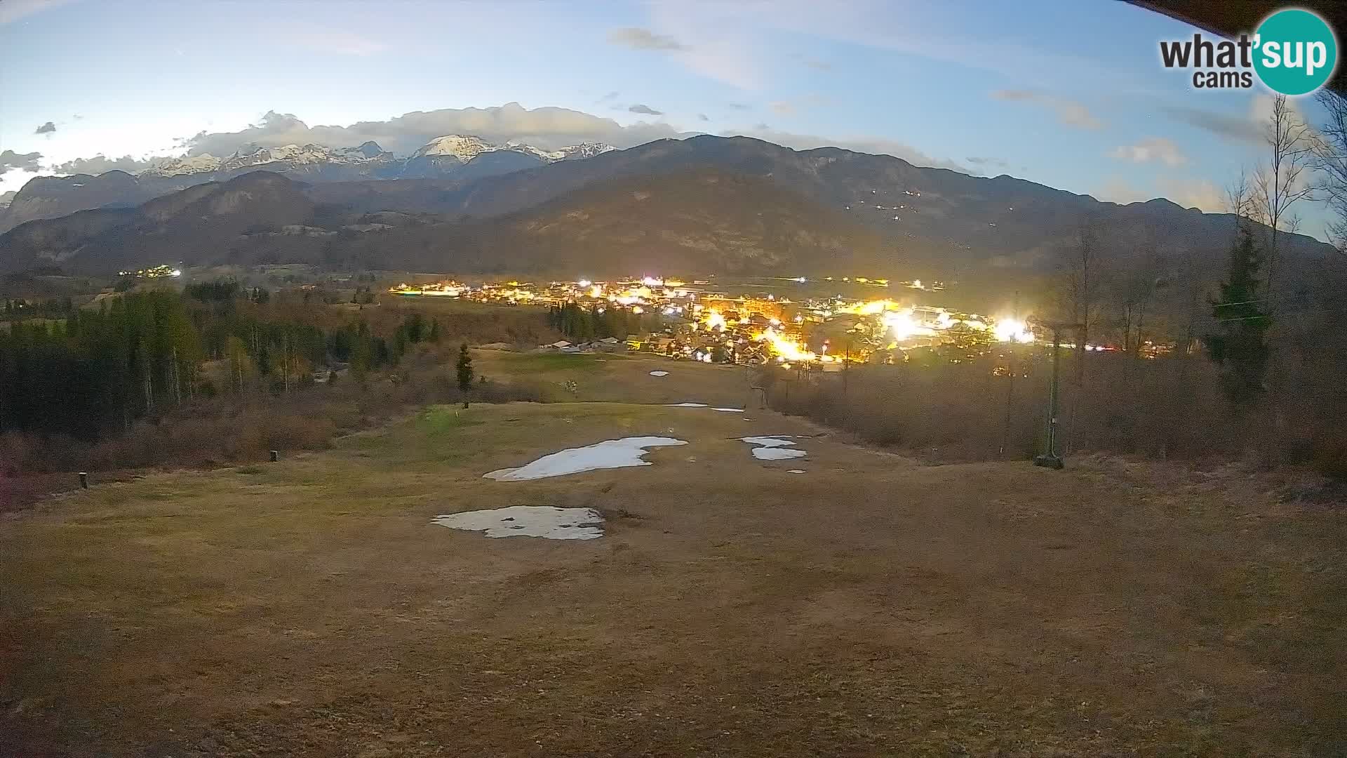 Webcam Bohinjska Bistrica – Live View from Kozji Hrbet Ski Station