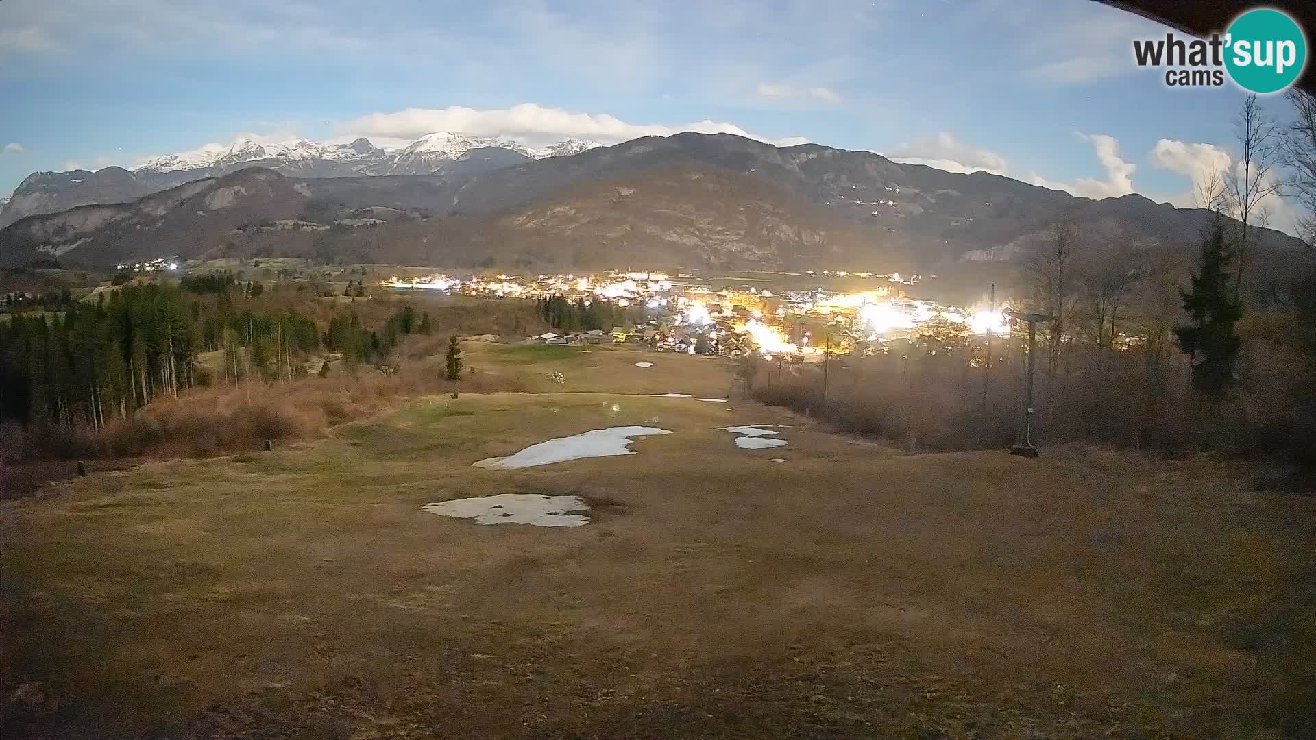 Webcam Bohinjska Bistrica – Live View from Kozji Hrbet Ski Station