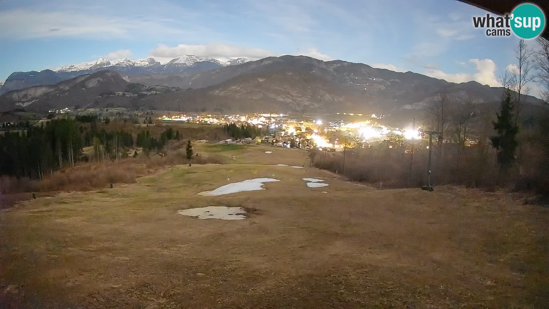 Webcam Bohinjska Bistrica – Vista live dalla stazione sciistica Kozji Hrbet