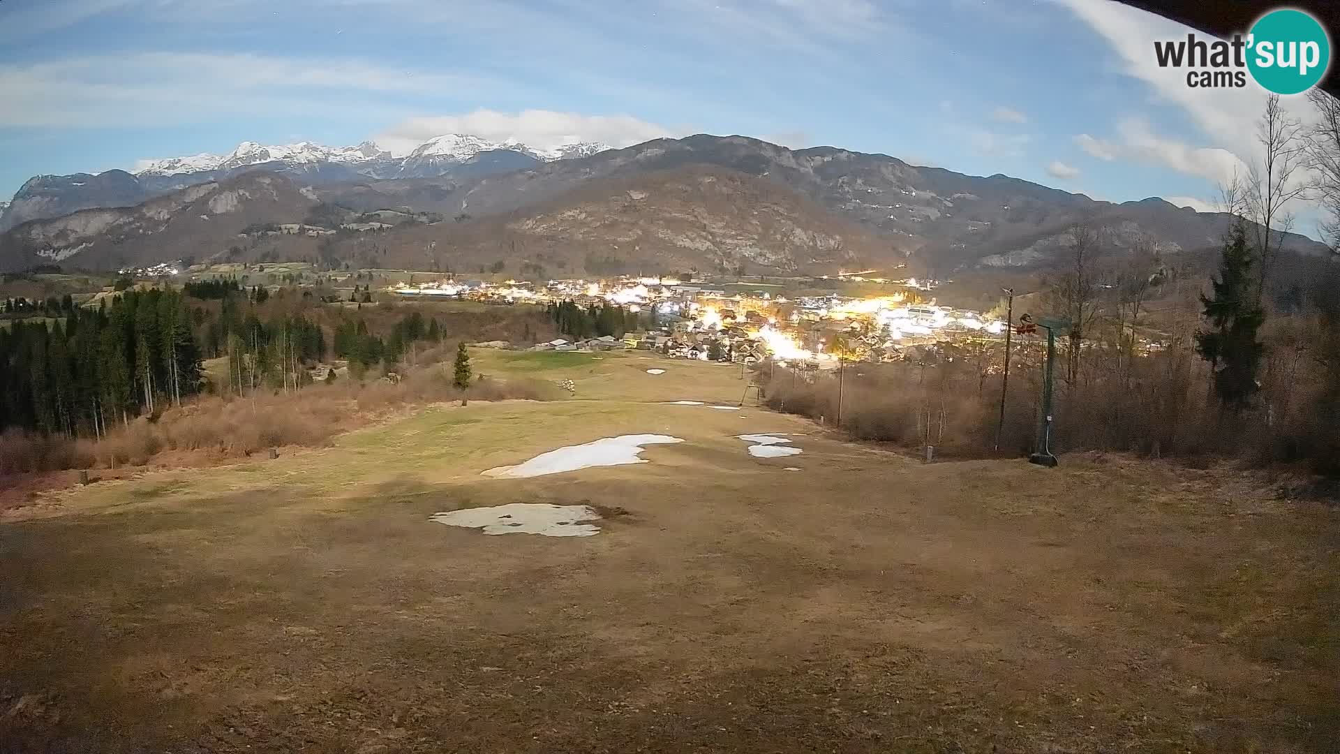 Webcam Bohinjska Bistrica – Vista live dalla stazione sciistica Kozji Hrbet