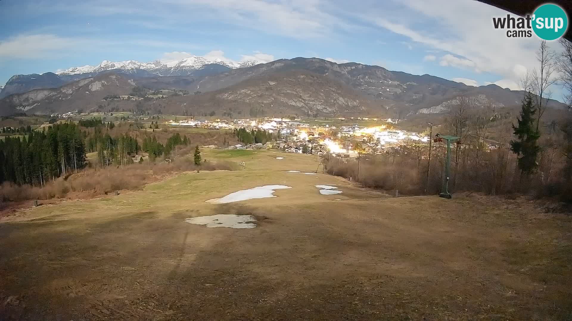 Webcam Bohinjska Bistrica – Live View from Kozji Hrbet Ski Station