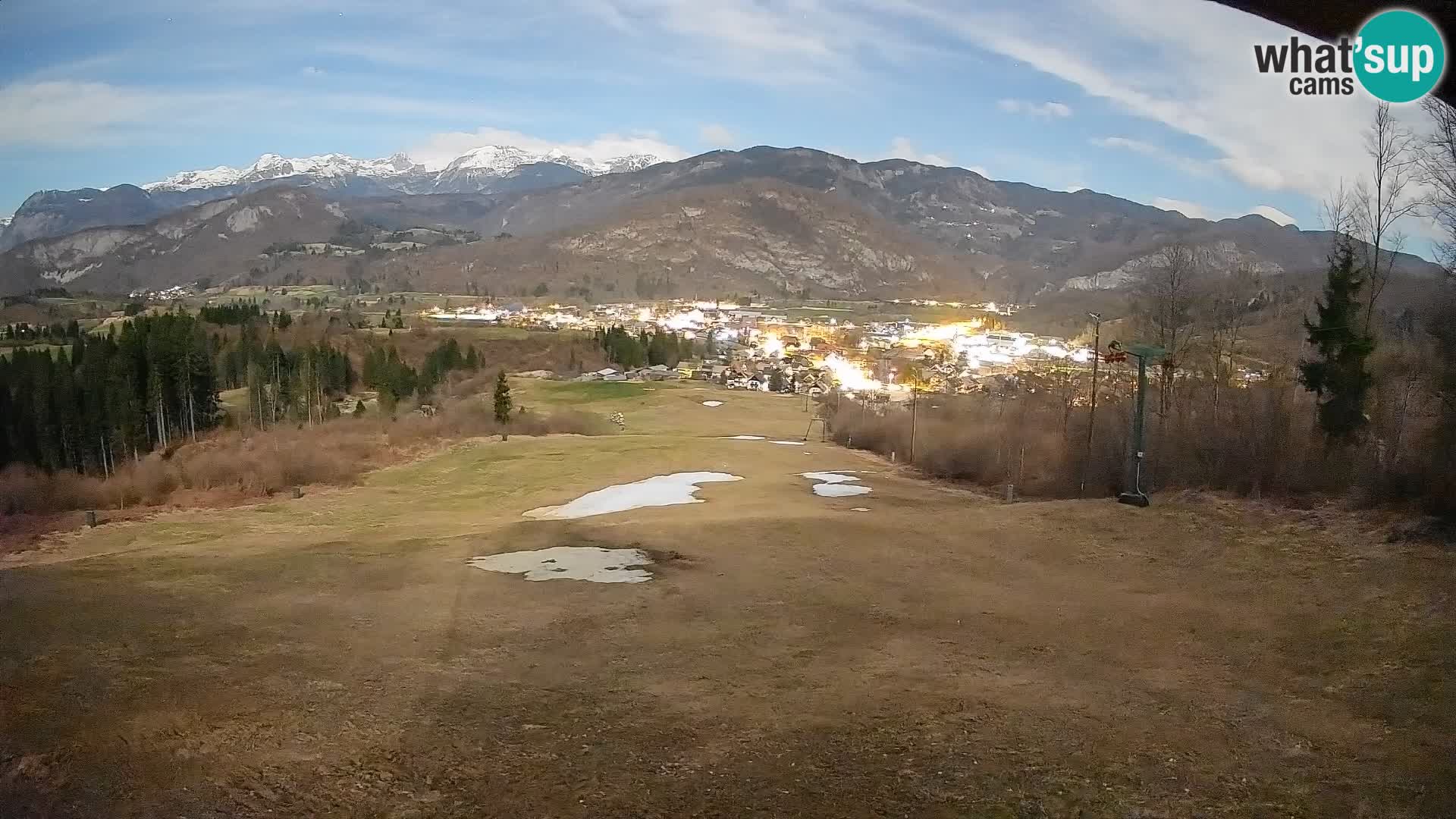 Webcam Bohinjska Bistrica – Vue en direct depuis la station de ski Kozji Hrbet