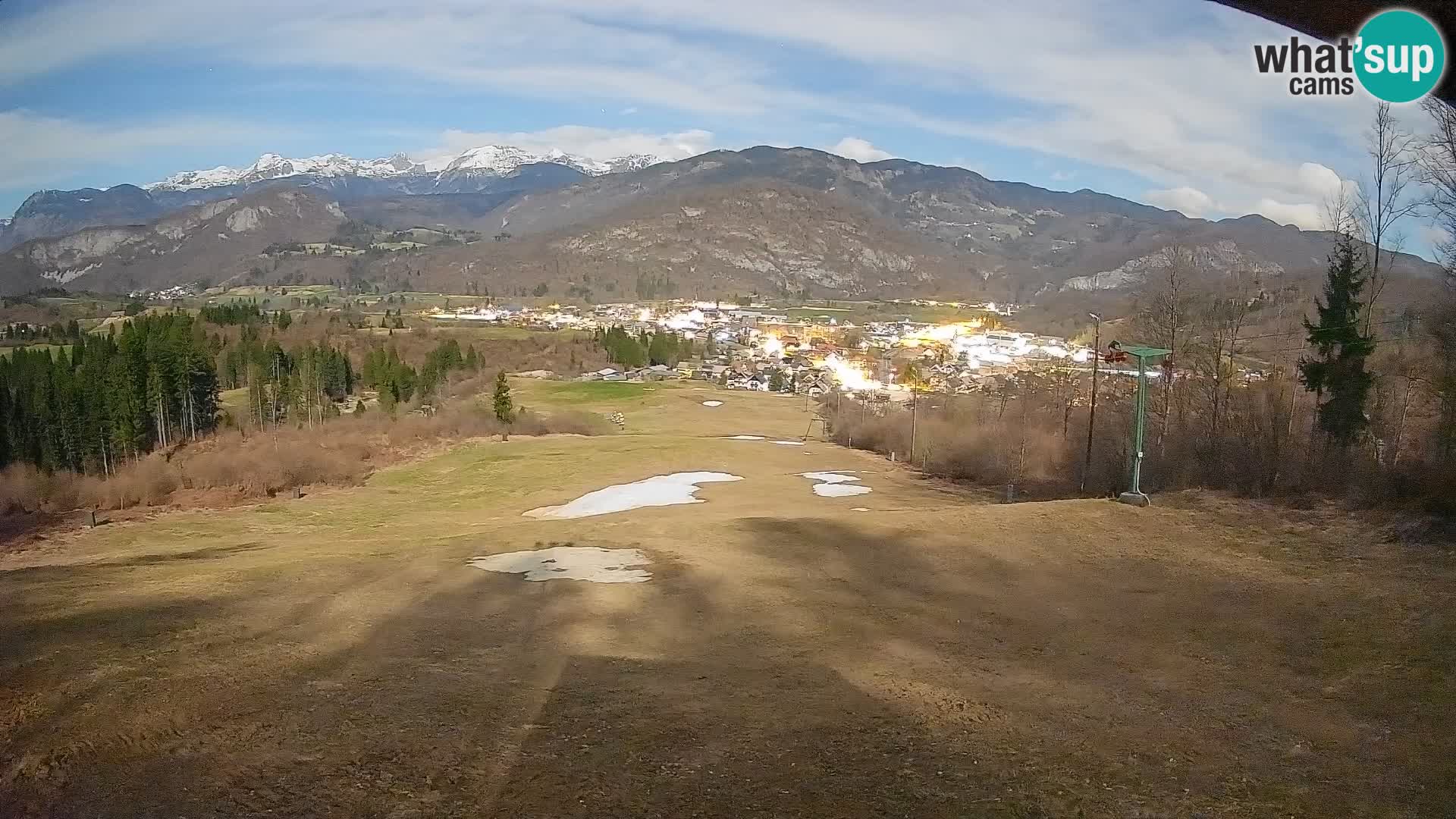 Webcam Bohinjska Bistrica – Live View from Kozji Hrbet Ski Station
