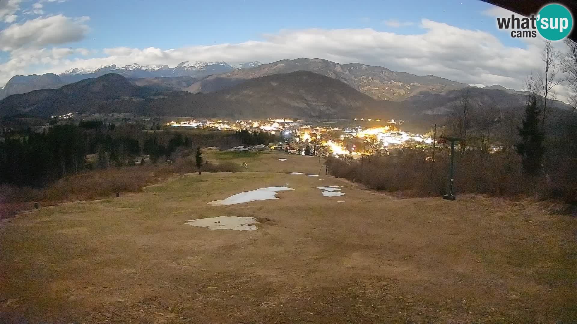 Webcam Bohinjska Bistrica – Vue en direct depuis la station de ski Kozji Hrbet