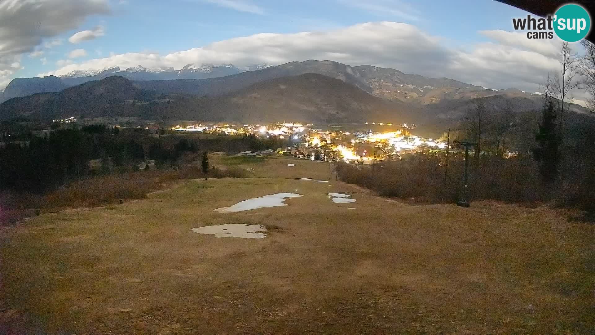 Webcam Bohinjska Bistrica – Vue en direct depuis la station de ski Kozji Hrbet