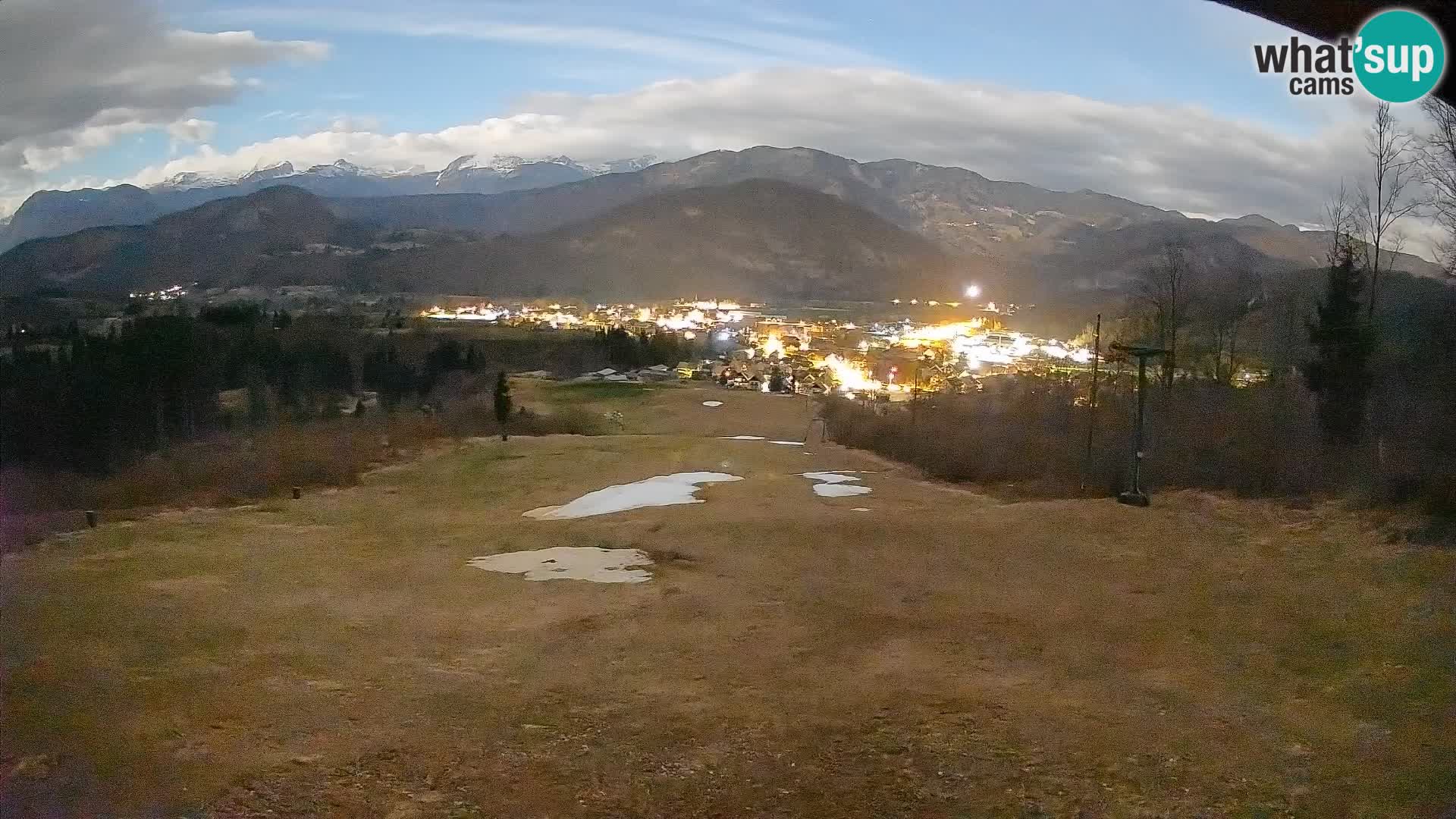 Cámara en vivo Bohinjska Bistrica – Vista en directo desde la estación de esquí Kozji Hrbet