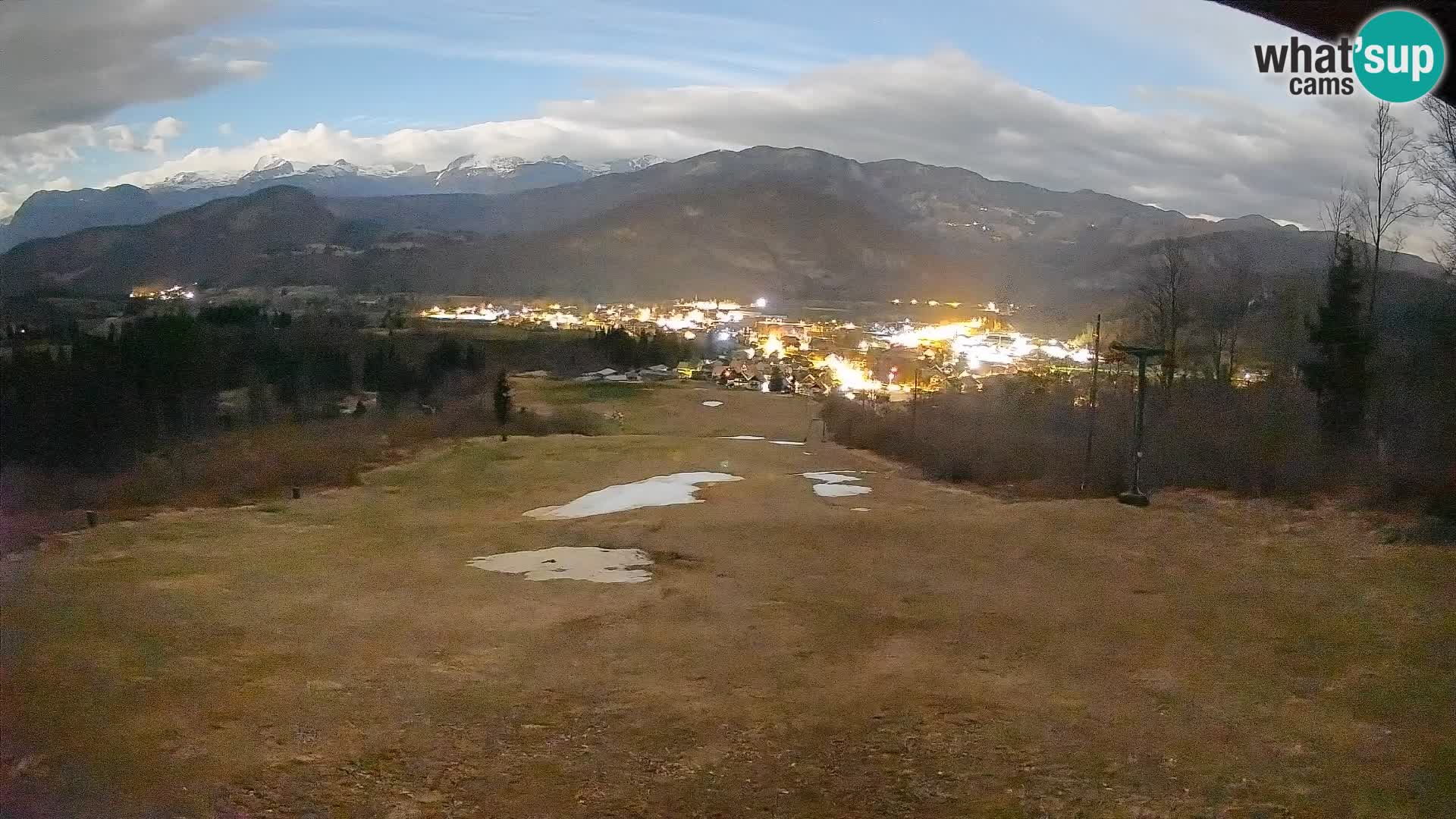 Webcam Bohinjska Bistrica – Live View from Kozji Hrbet Ski Station