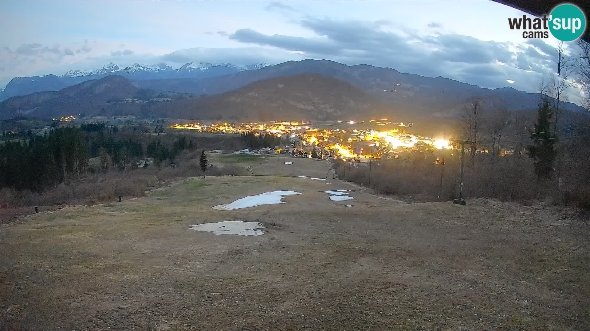 Webcam Bohinjska Bistrica – Vista live dalla stazione sciistica Kozji Hrbet