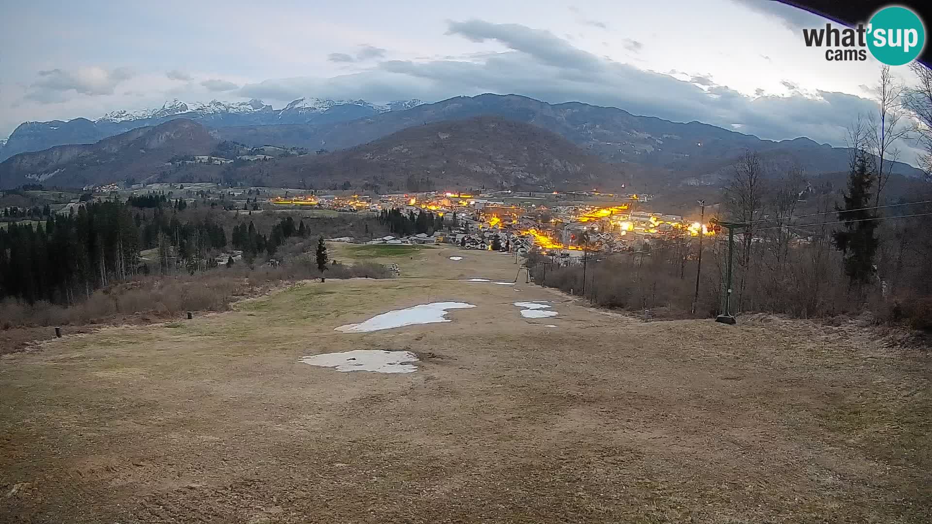 Webcam Bohinjska Bistrica – Live View from Kozji Hrbet Ski Station