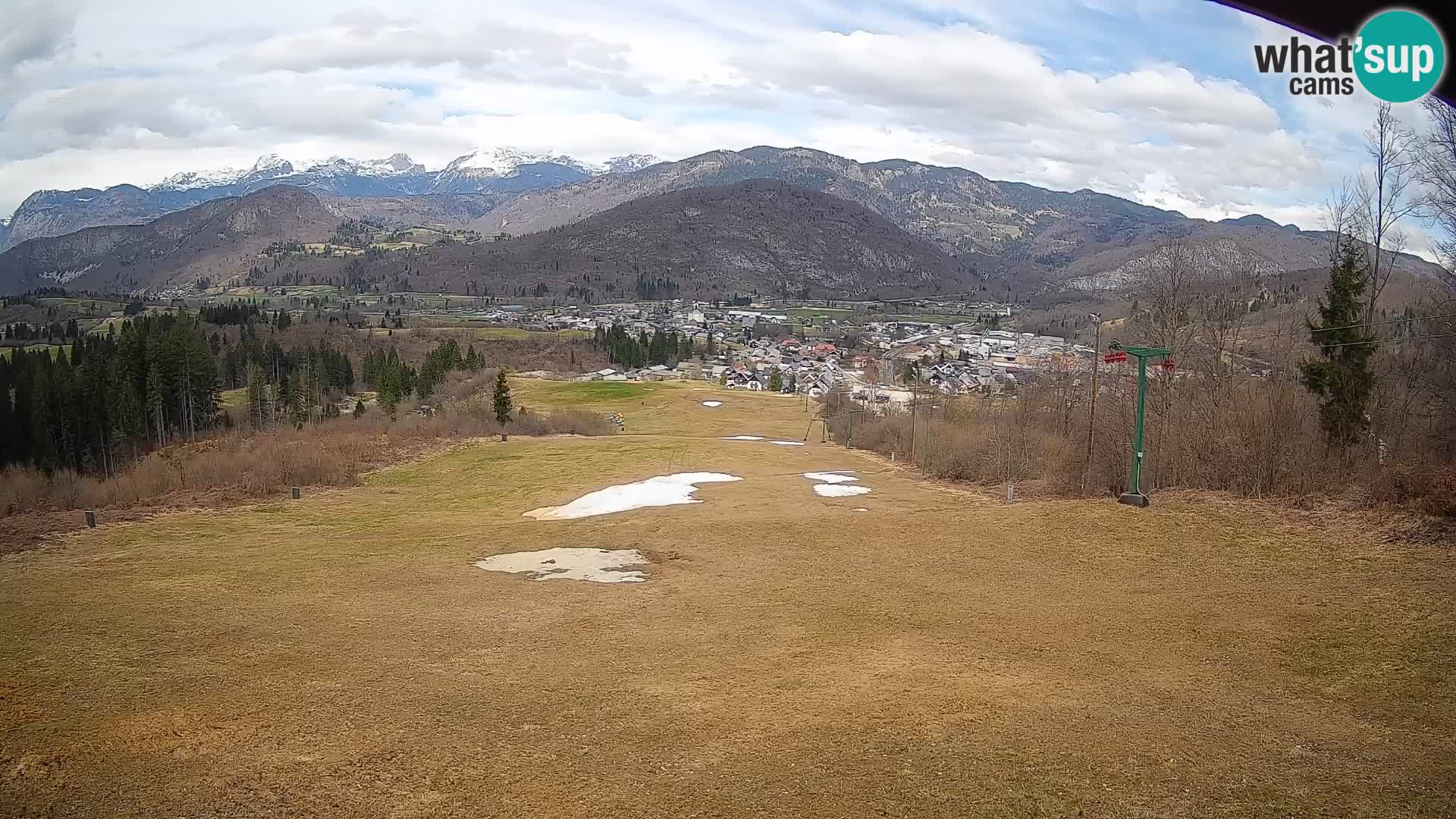 Webcam Bohinjska Bistrica – Vue en direct depuis la station de ski Kozji Hrbet