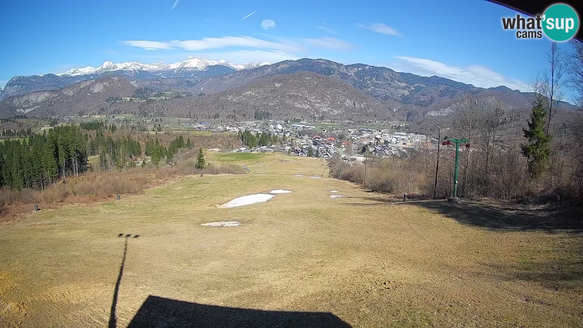 Webcam Bohinjska Bistrica – Live View from Kozji Hrbet Ski Station