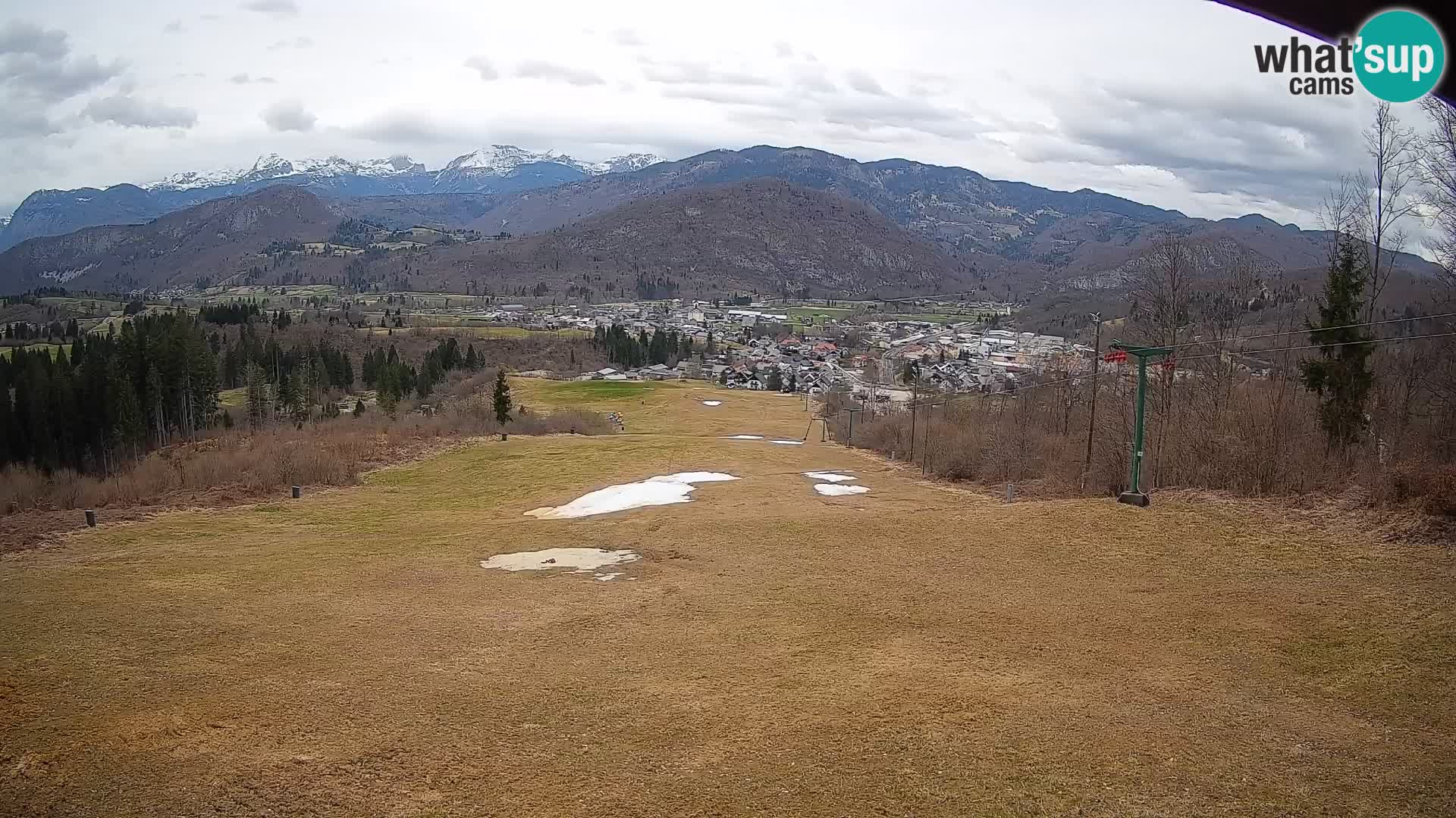 Spletna kamera Bohinjska Bistrica – Pogled v živo s smučišča Kozji Hrbet