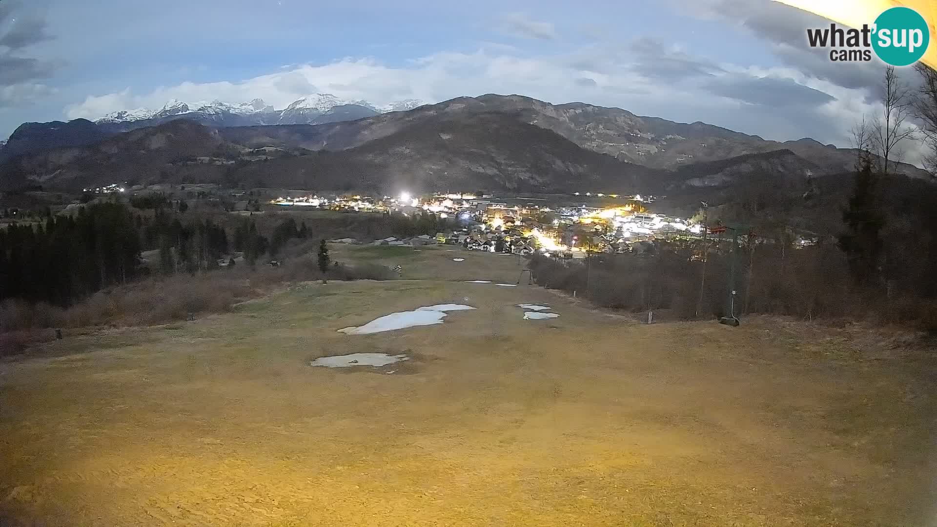 Webcam Bohinjska Bistrica – Vue en direct depuis la station de ski Kozji Hrbet