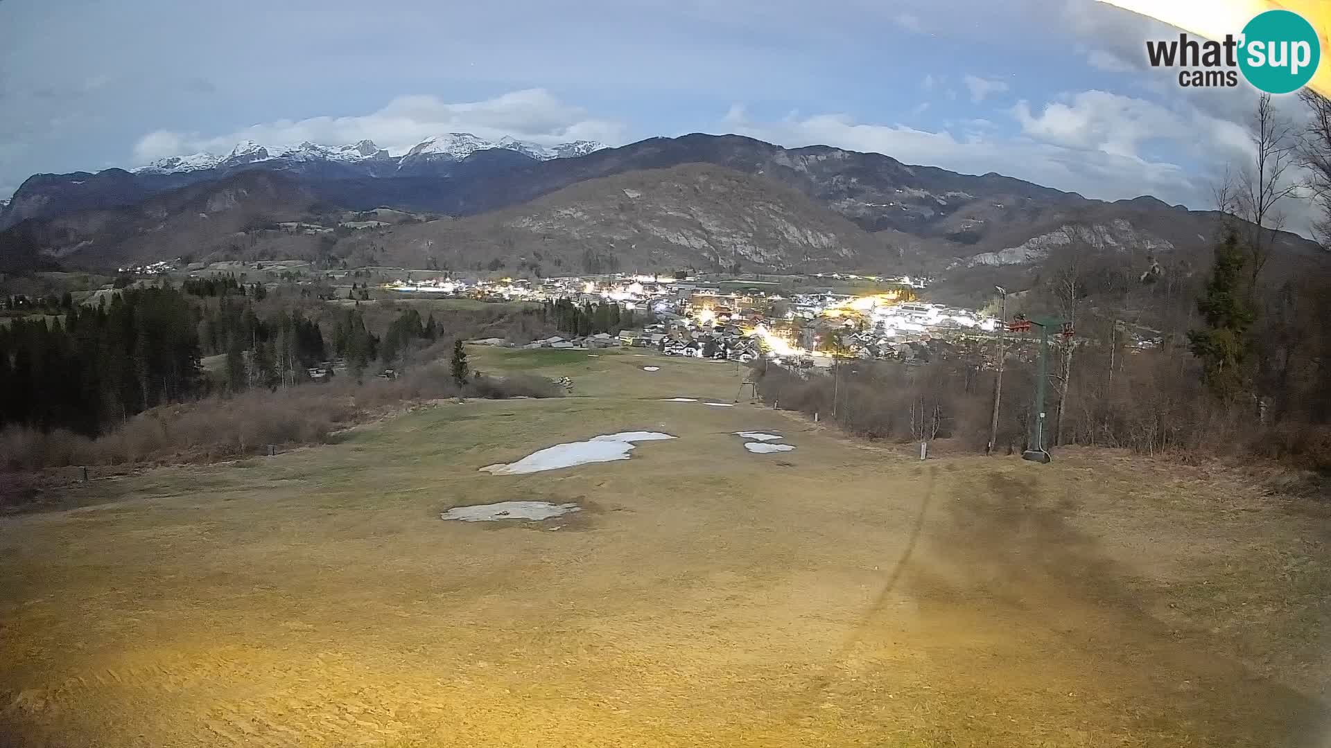 Webcam Bohinjska Bistrica – Vista live dalla stazione sciistica Kozji Hrbet