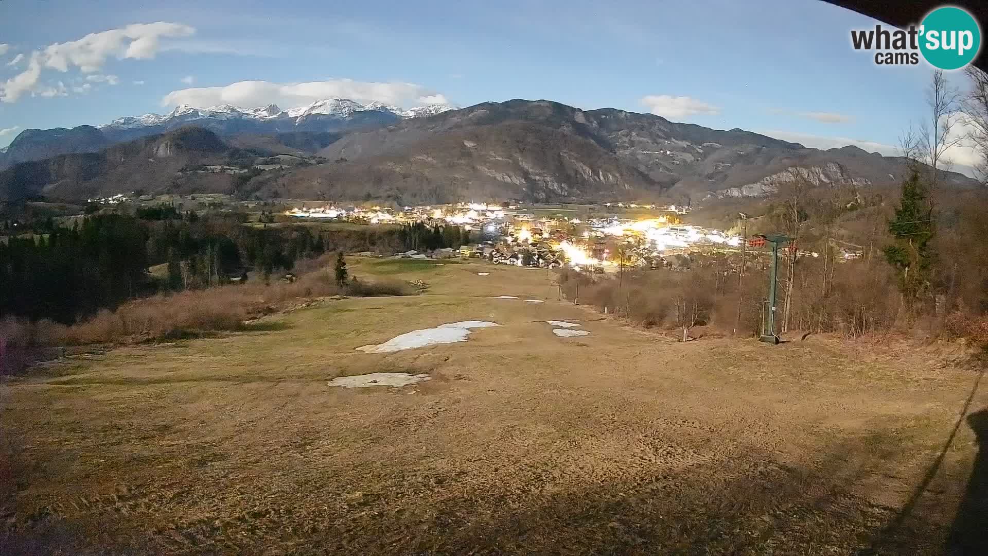 Webcam Bohinjska Bistrica – Vista live dalla stazione sciistica Kozji Hrbet
