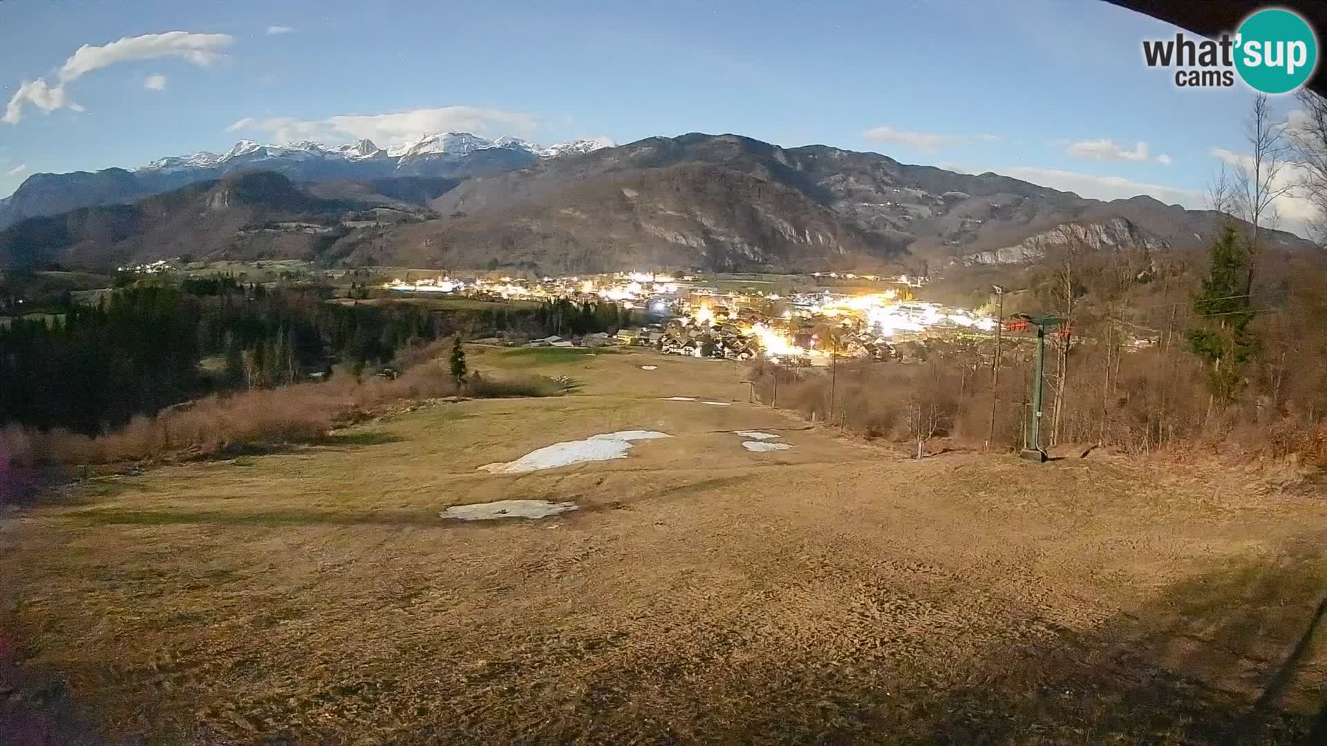 Webcam Bohinjska Bistrica – Vue en direct depuis la station de ski Kozji Hrbet