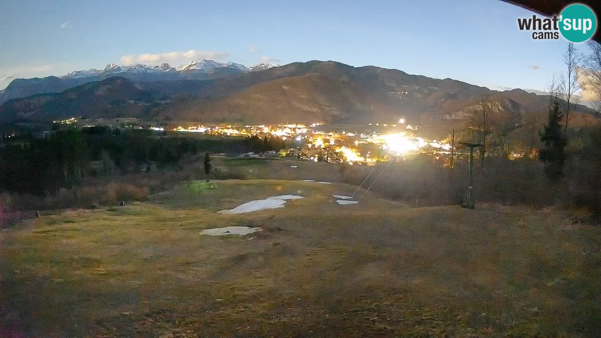 Webcam Bohinjska Bistrica – Live View from Kozji Hrbet Ski Station