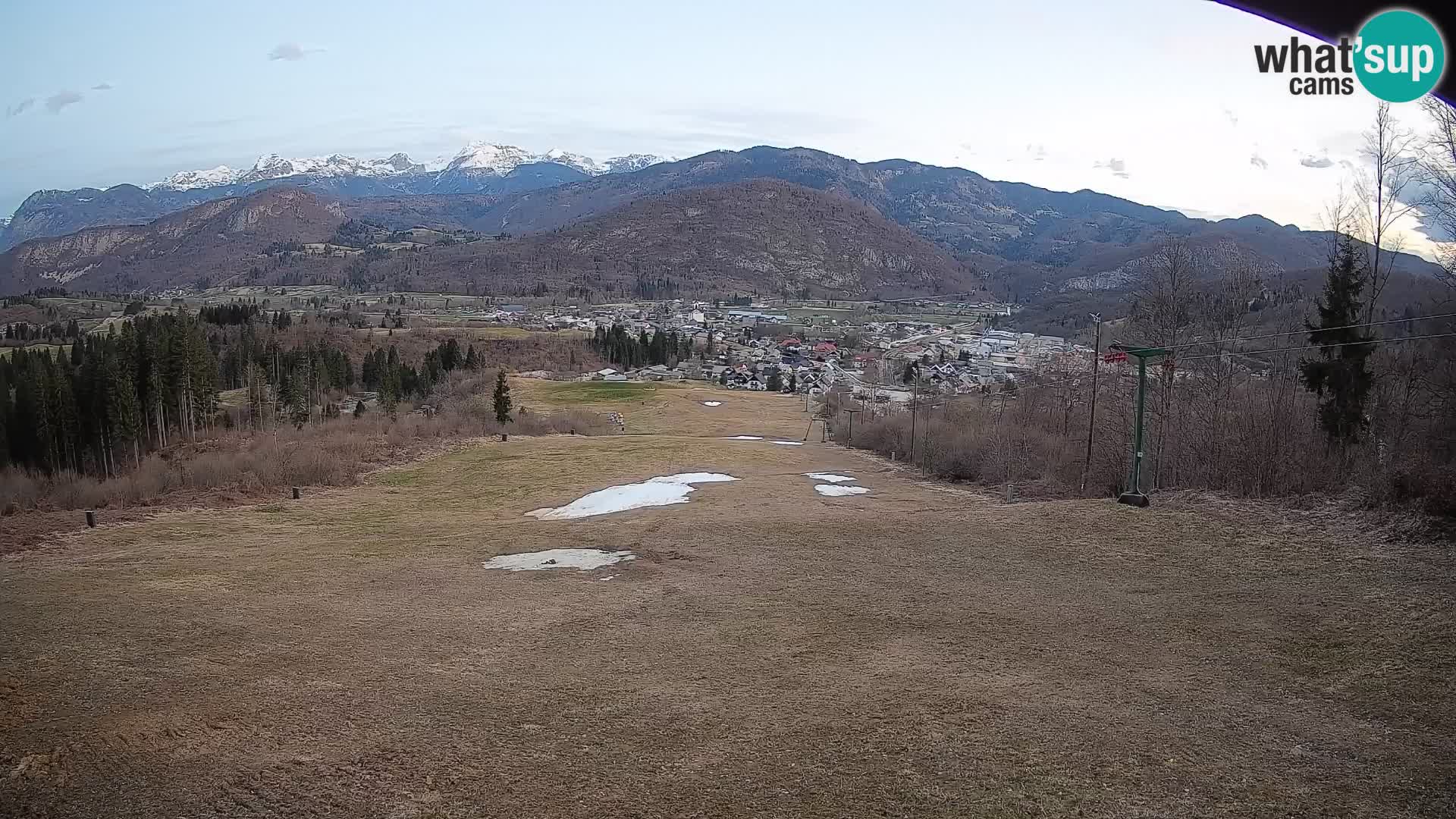 Webcam Bohinjska Bistrica – Live View from Kozji Hrbet Ski Station