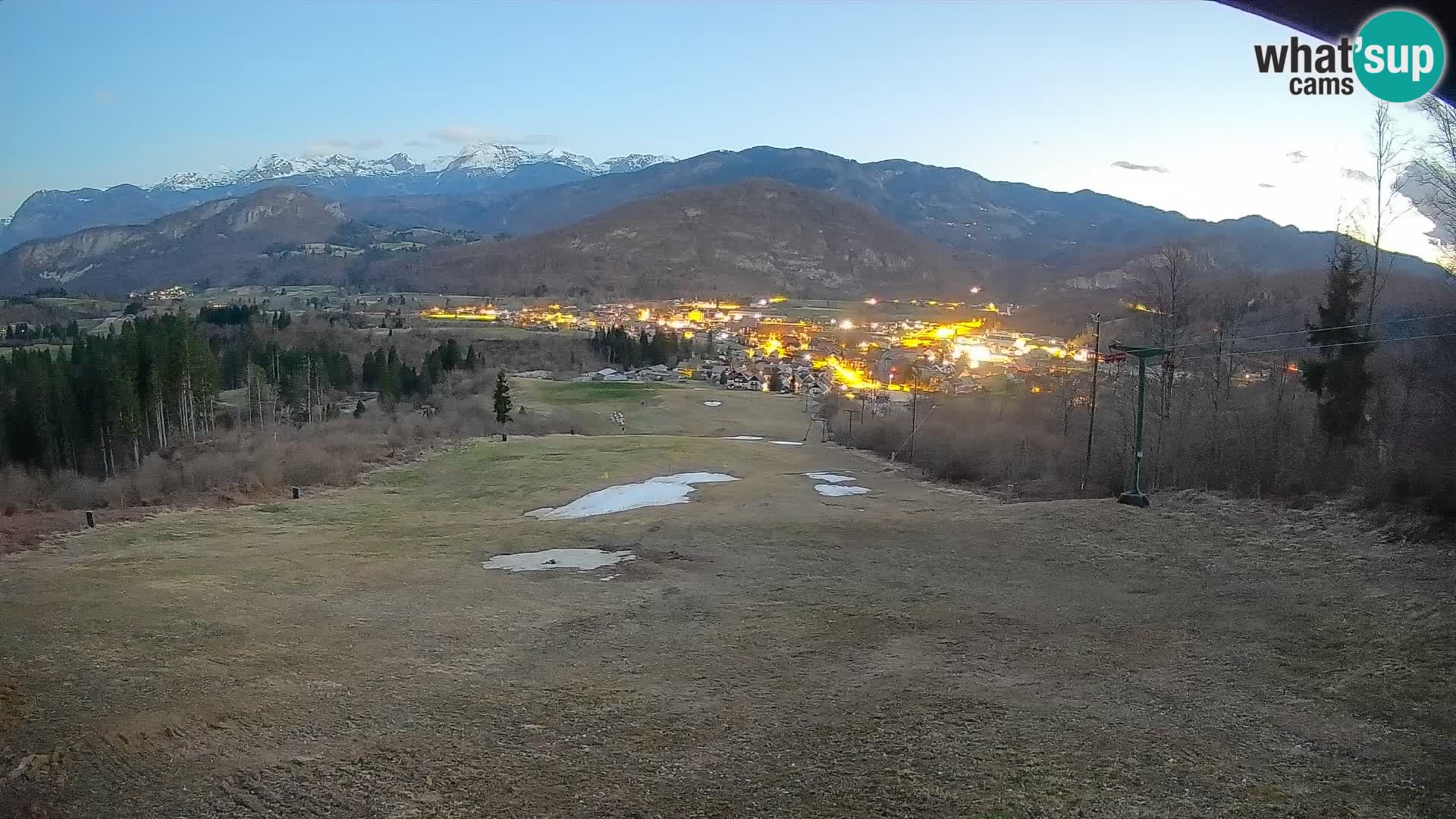Webcam Bohinjska Bistrica – Live View from Kozji Hrbet Ski Station