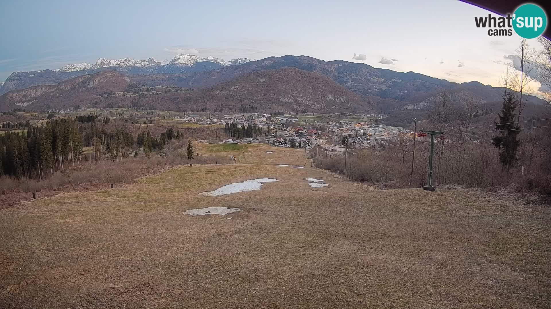 Webcam Bohinjska Bistrica – Live View from Kozji Hrbet Ski Station