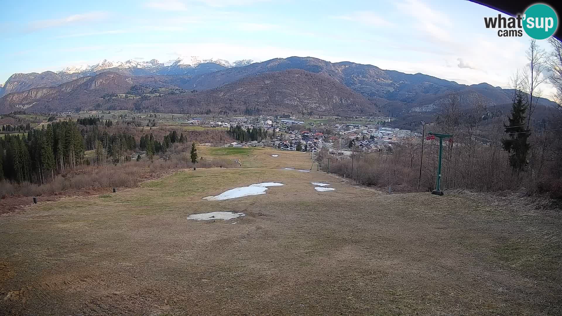 Webcam Bohinjska Bistrica – Live View from Kozji Hrbet Ski Station