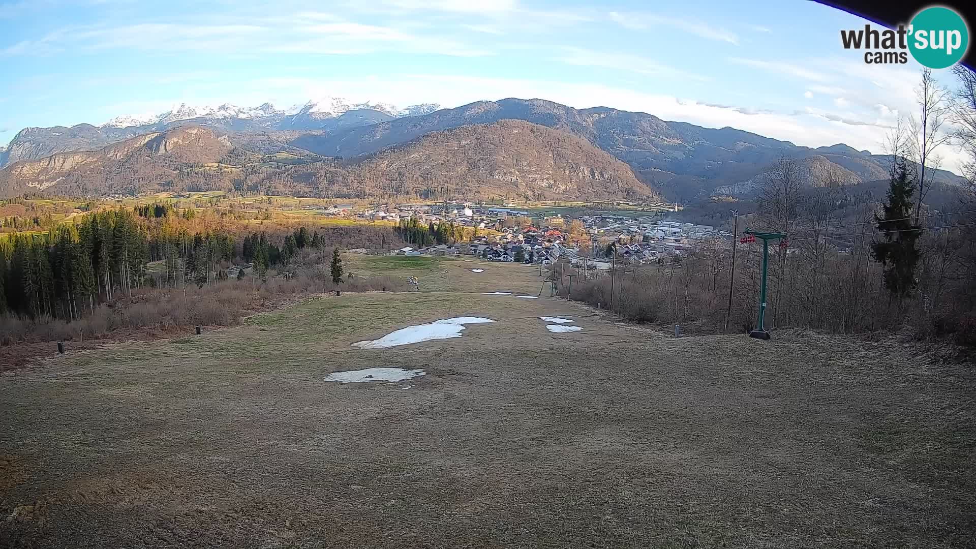 Webcam Bohinjska Bistrica – Live View from Kozji Hrbet Ski Station