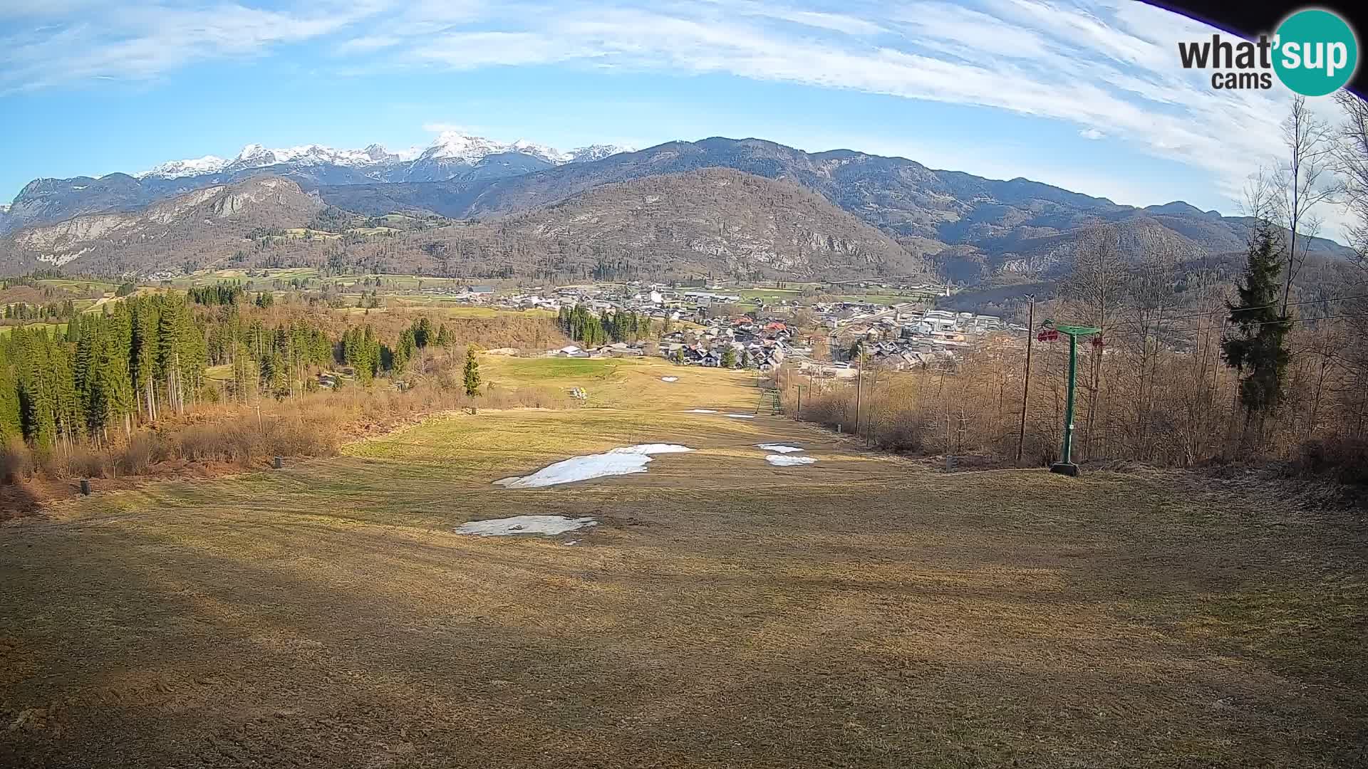 Webcam Bohinjska Bistrica – Live View from Kozji Hrbet Ski Station