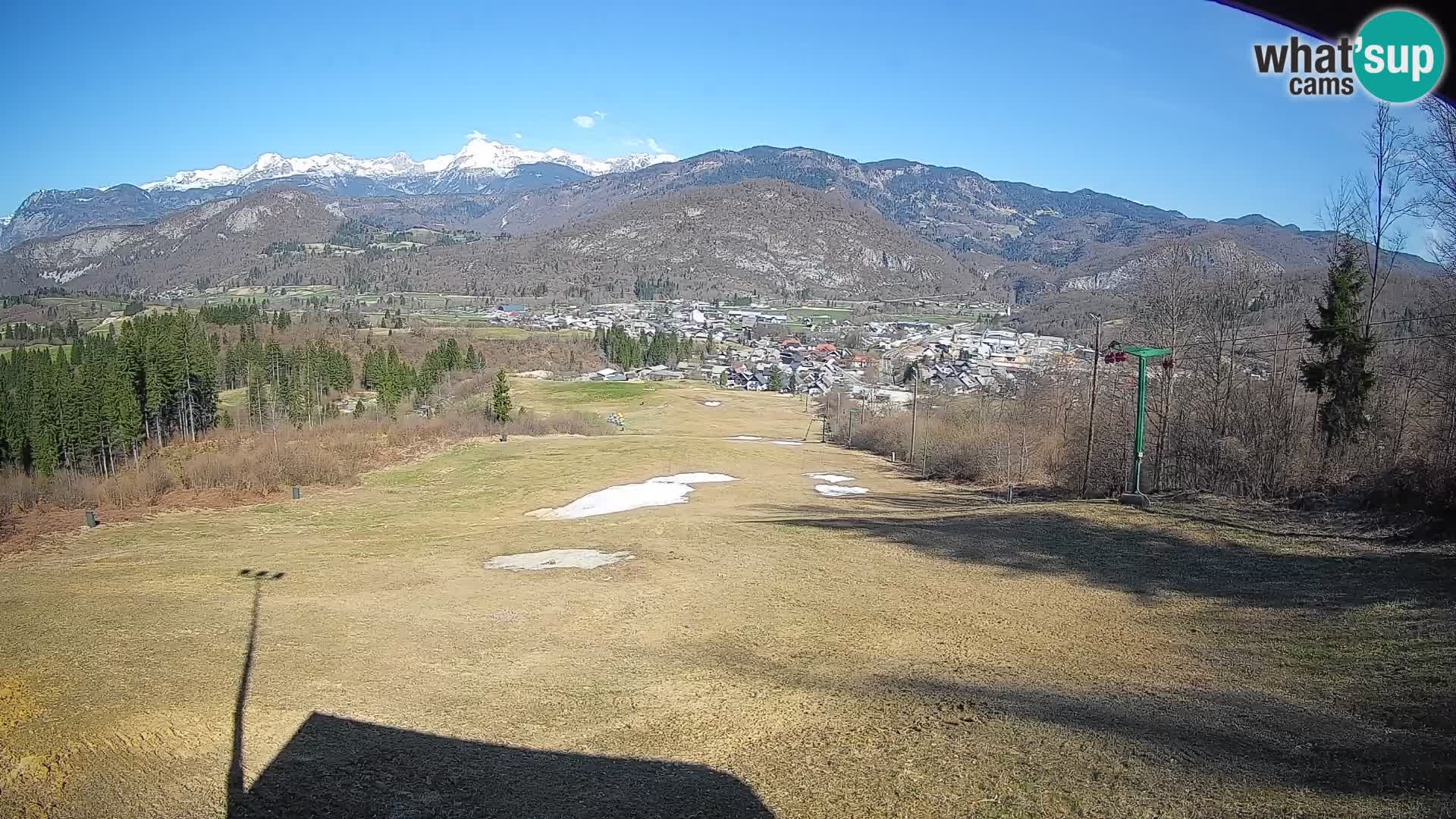 Webcam Bohinjska Bistrica – Vista live dalla stazione sciistica Kozji Hrbet