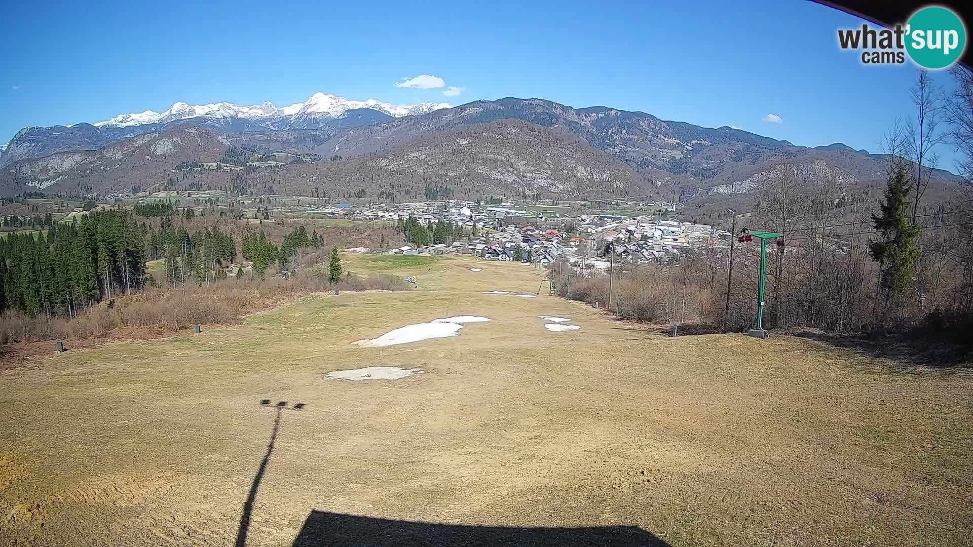 Webcam Bohinjska Bistrica – Live View from Kozji Hrbet Ski Station
