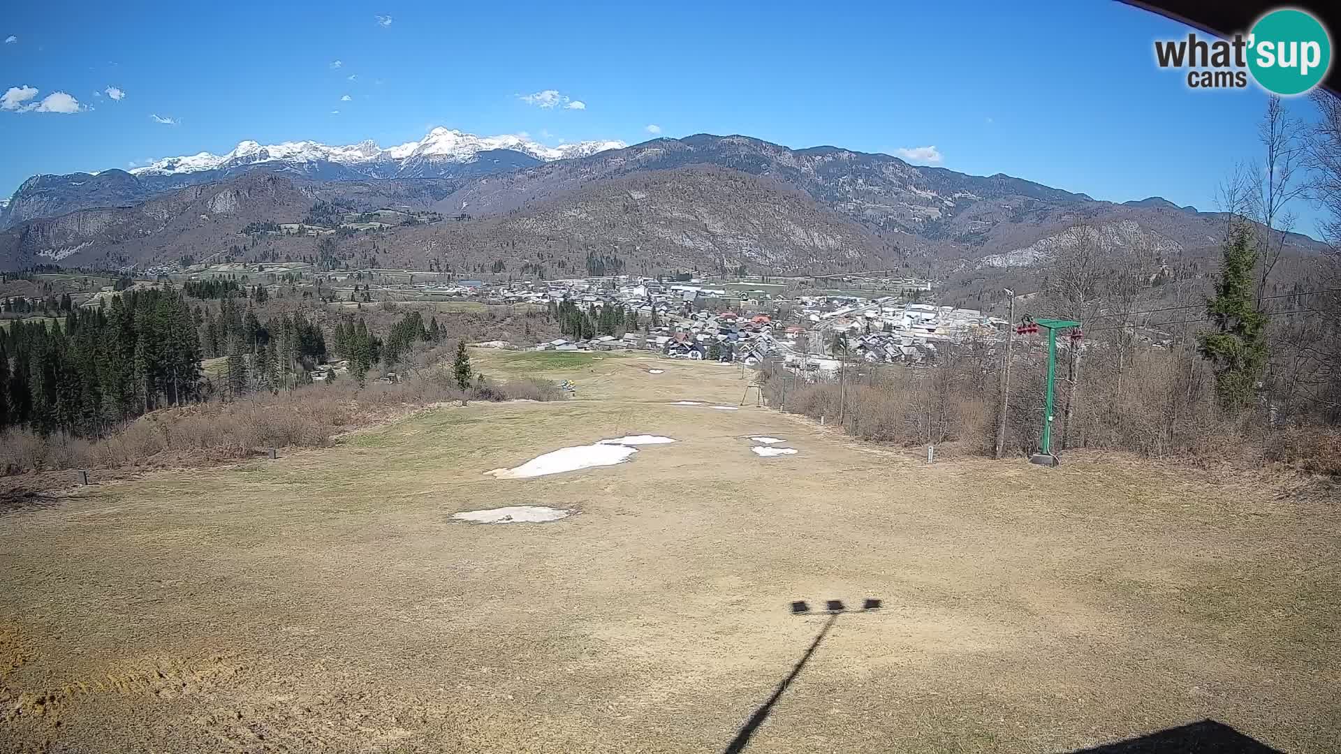 Webcam Bohinjska Bistrica – Live View from Kozji Hrbet Ski Station