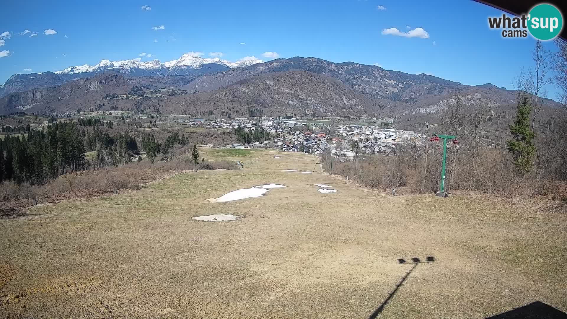 Webcam Bohinjska Bistrica – Vista live dalla stazione sciistica Kozji Hrbet