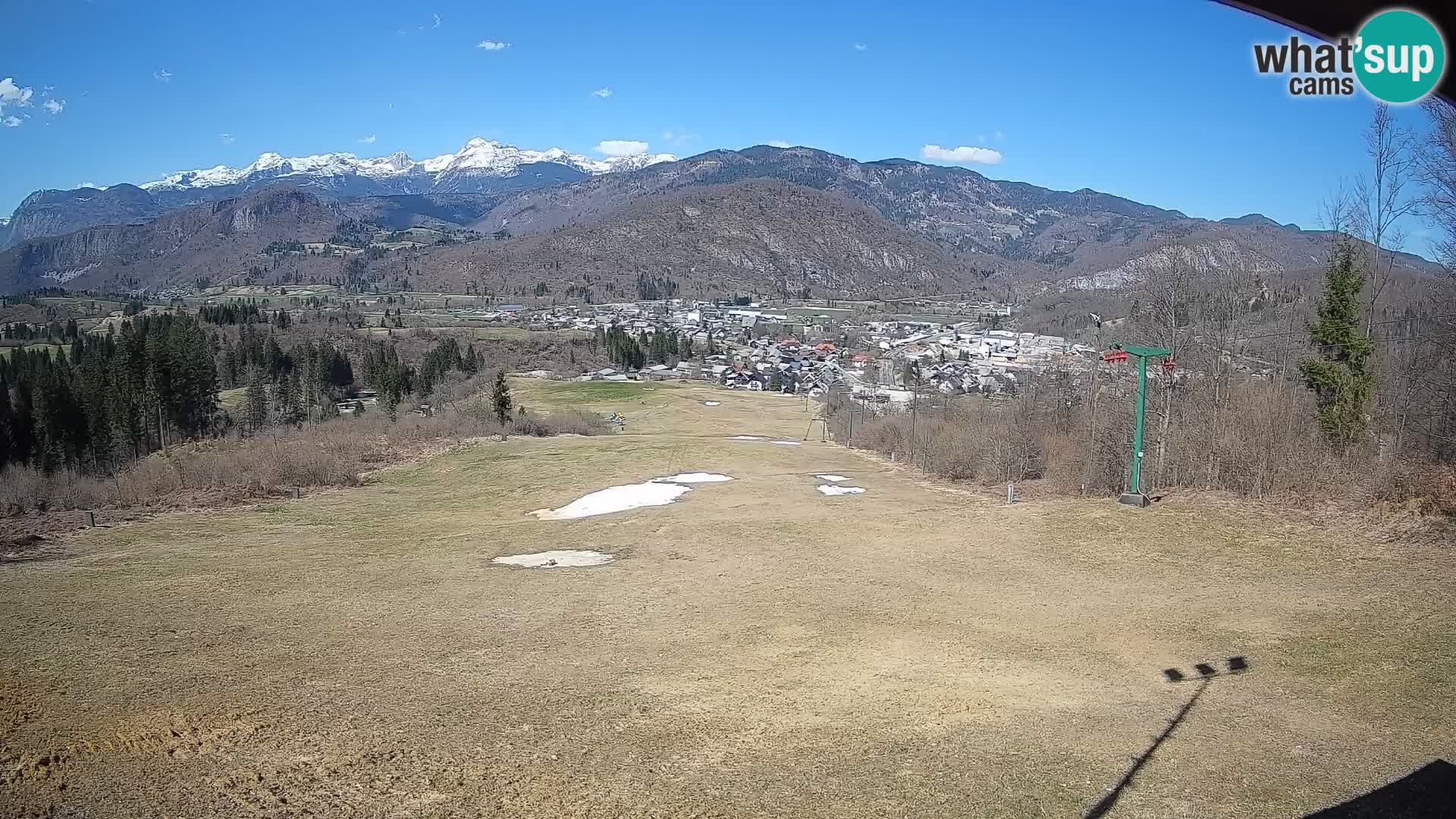 Webcam Bohinjska Bistrica – Vue en direct depuis la station de ski Kozji Hrbet