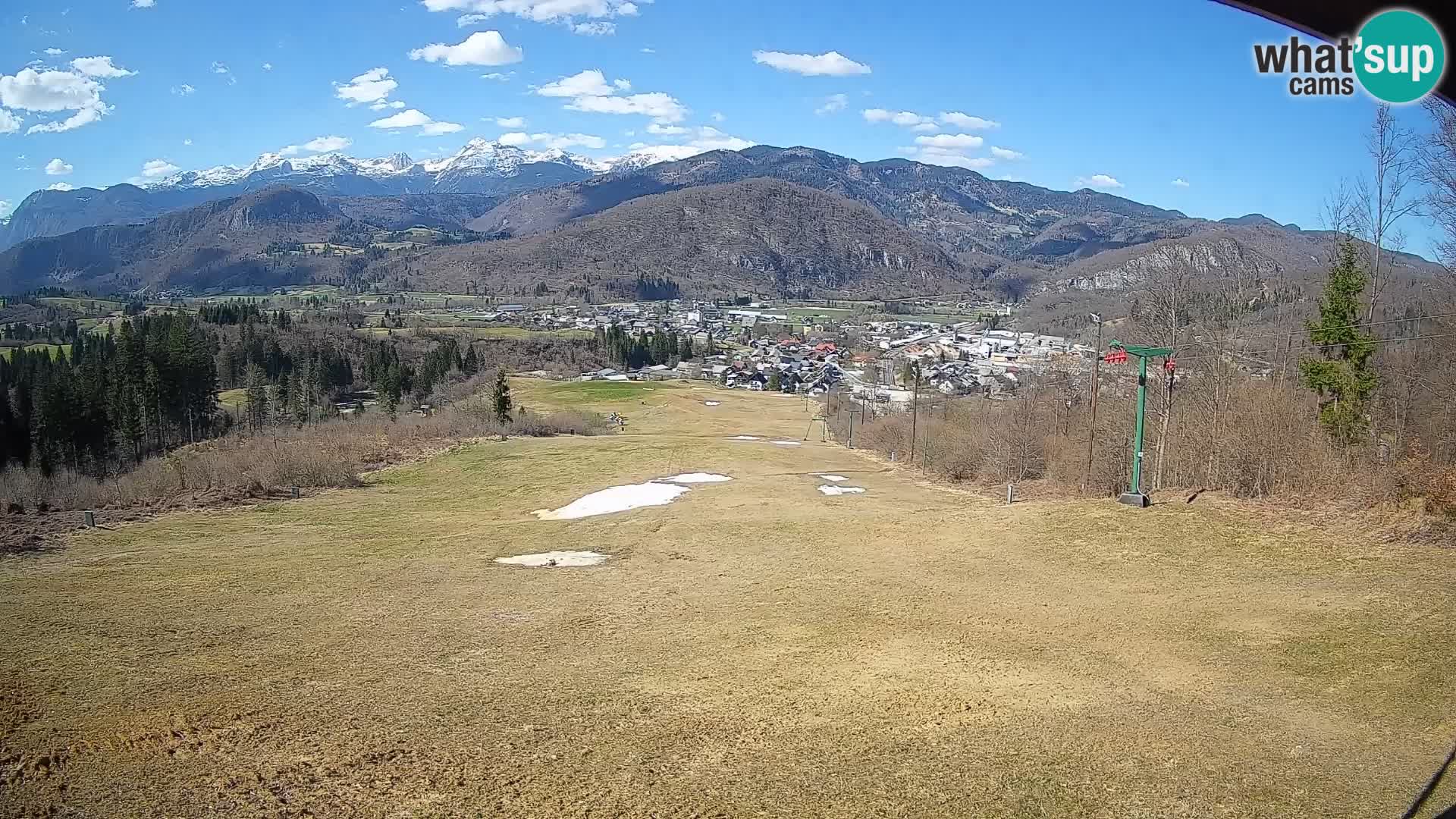 Webcam Bohinjska Bistrica – Vue en direct depuis la station de ski Kozji Hrbet